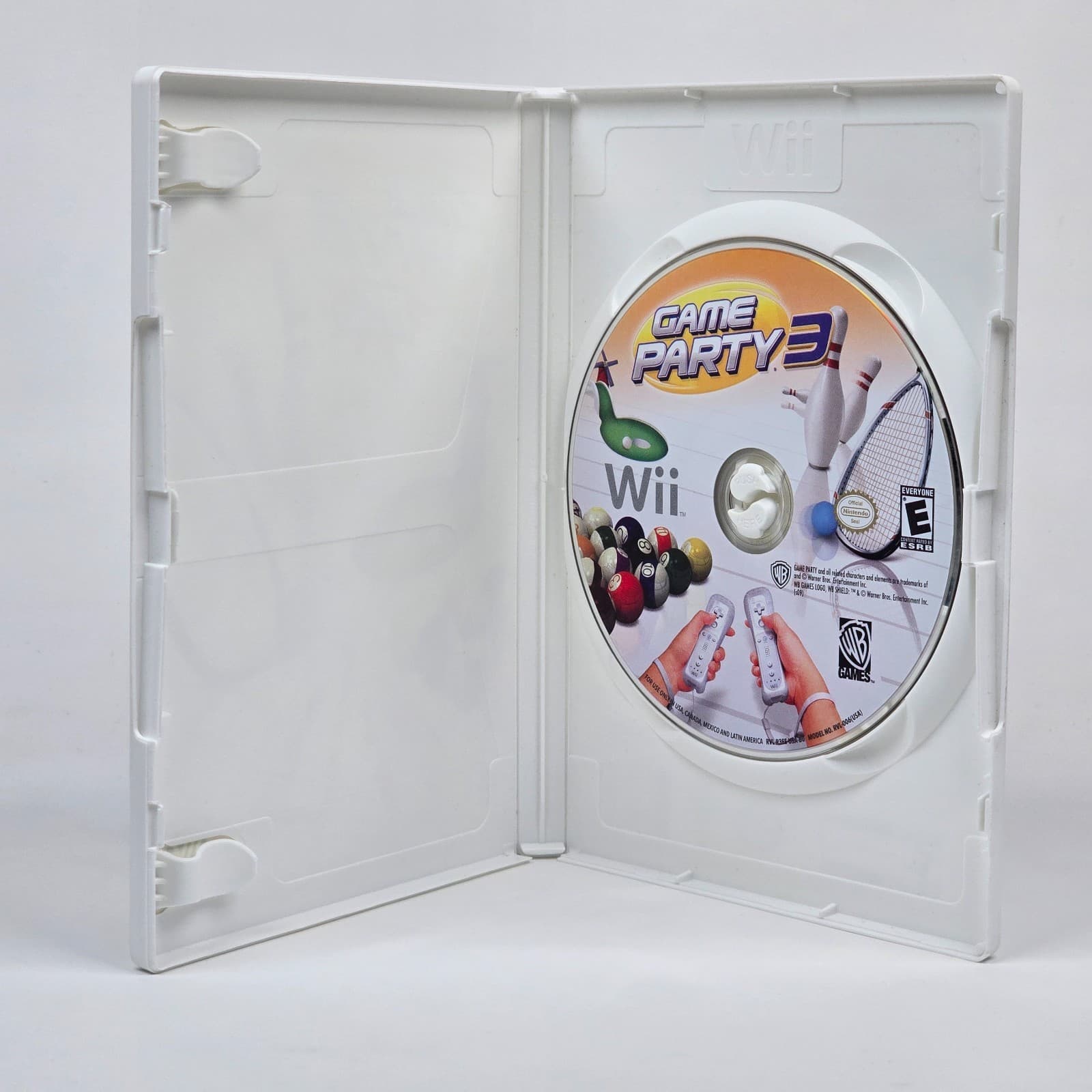 Game Party 3 (Nintendo Wii) Case & Disc - Thumbnail 2