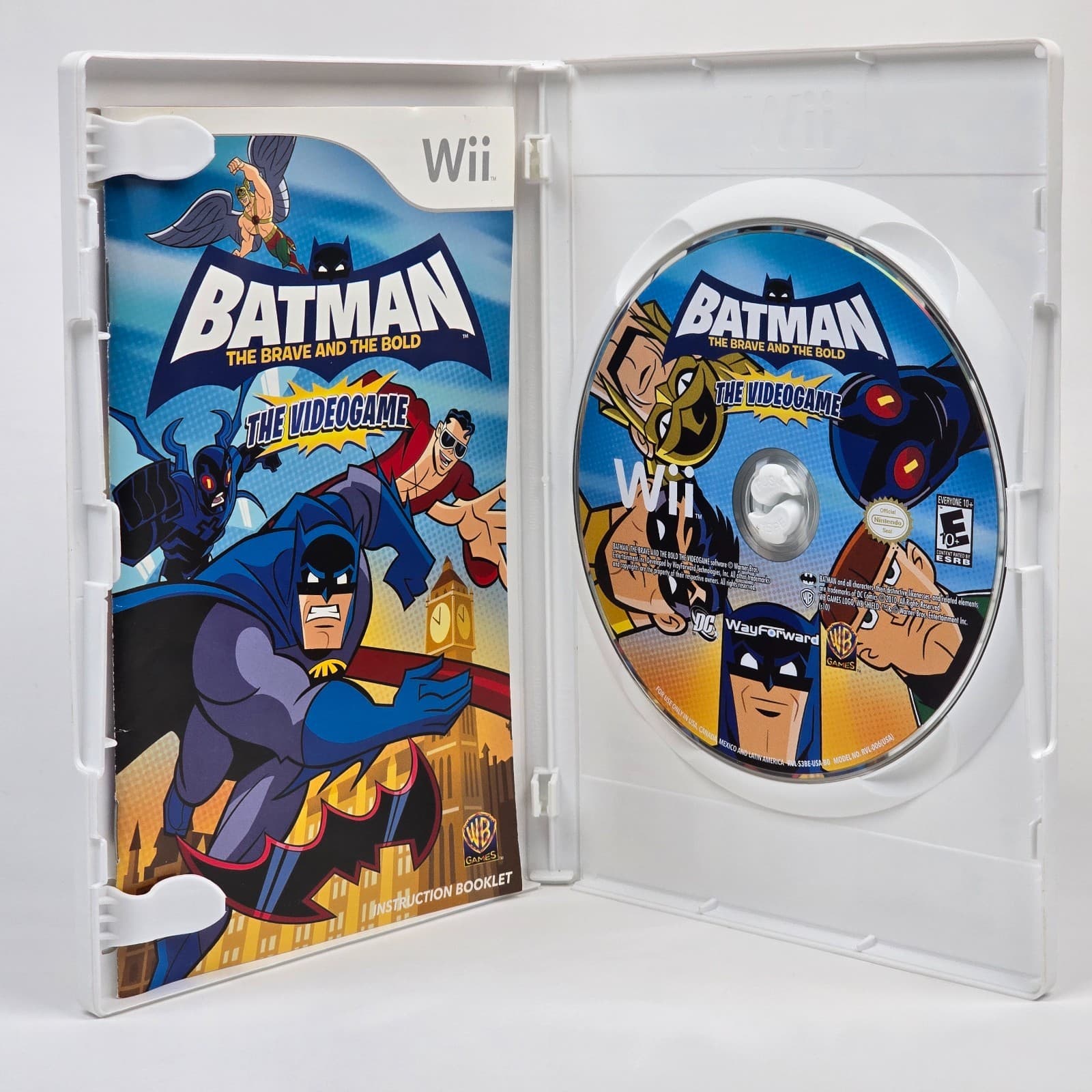 Batman: The Brave and the Bold - The Videogame (Nintendo Wii) CIB COMPLETE - Thumbnail 2