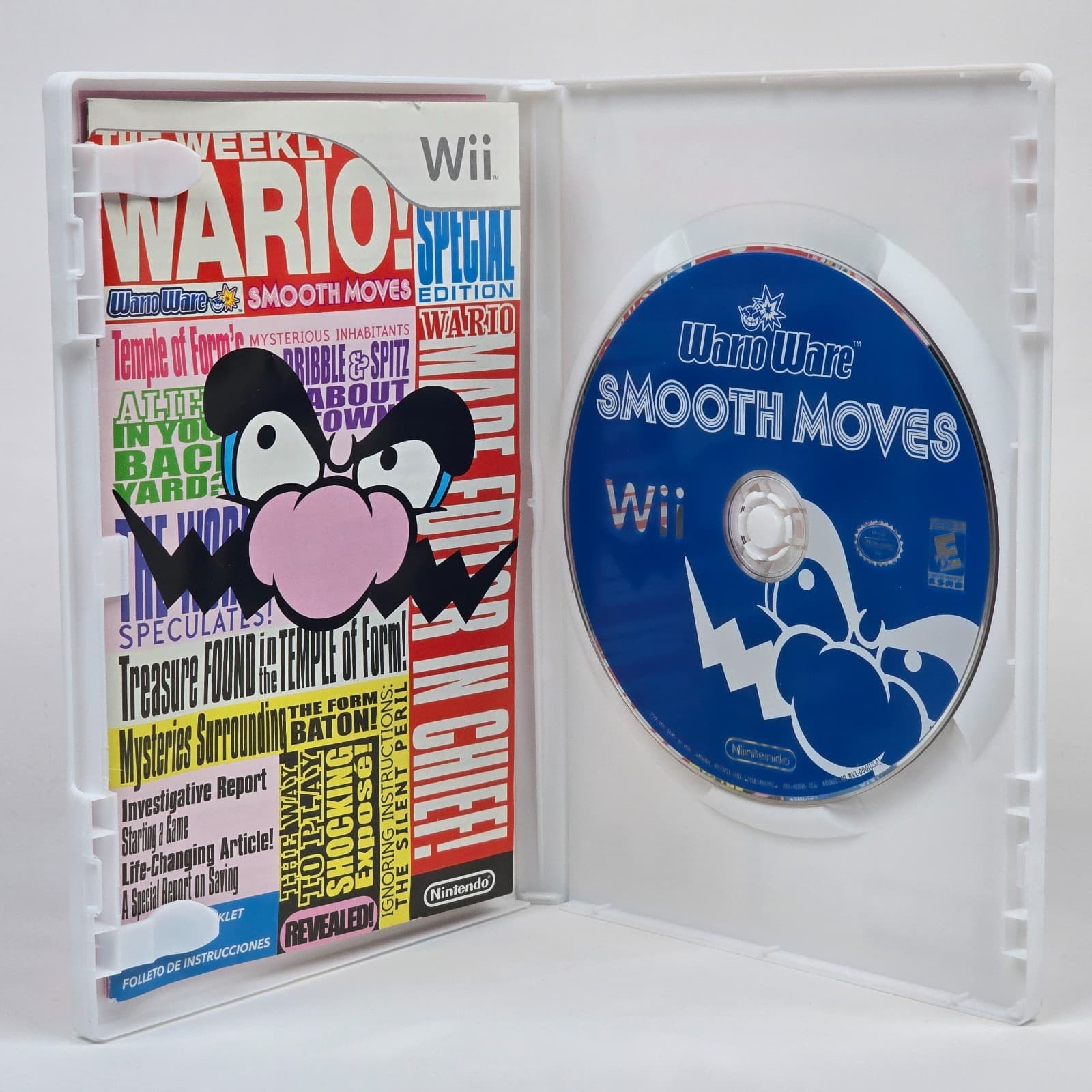 WarioWare: Smooth Moves (Nintendo Wii) CIB COMPLETE - Thumbnail 2