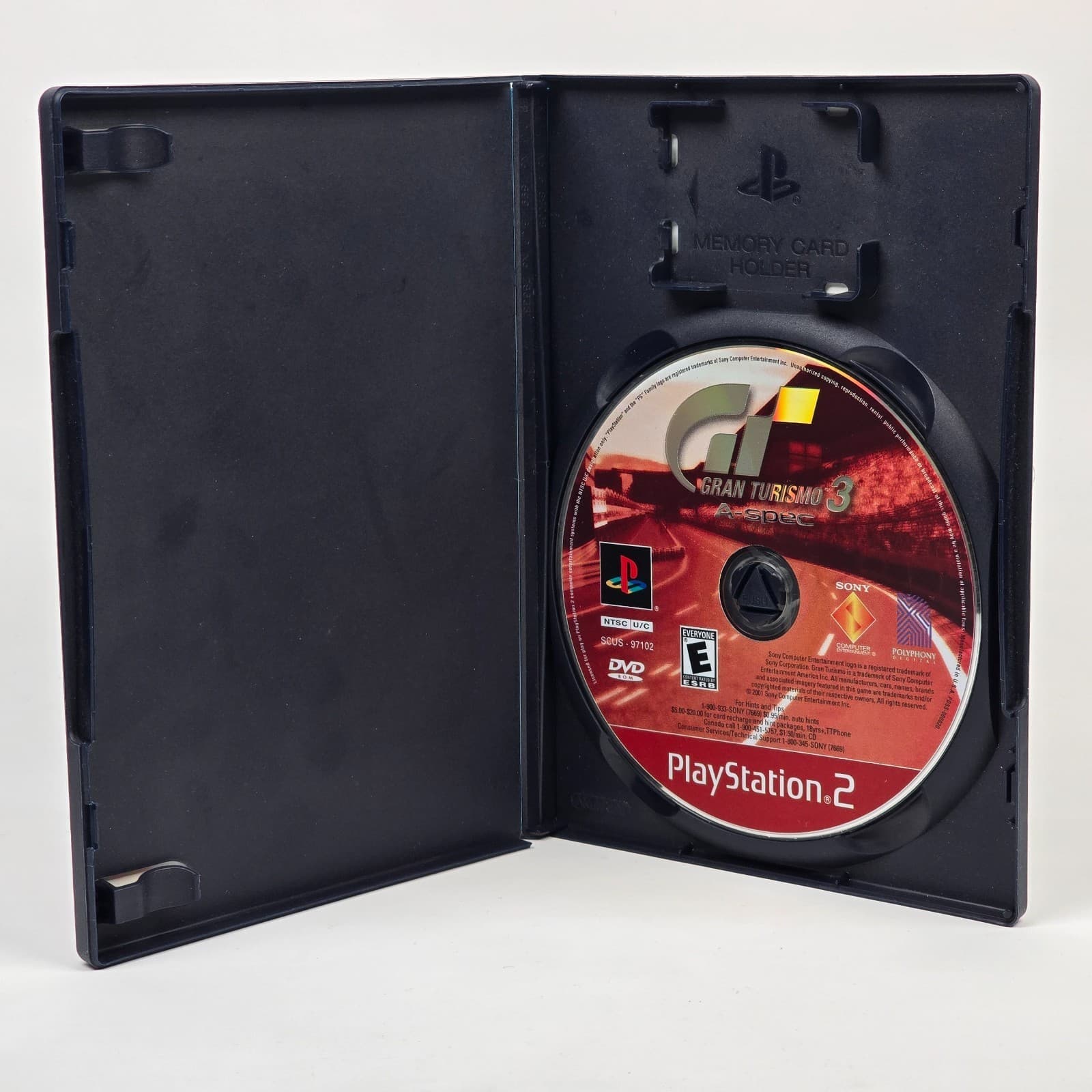 Gran Turismo 3: A-spec (PlayStation 2 PS2) Greatest Hits Case & Disc - Thumbnail 2