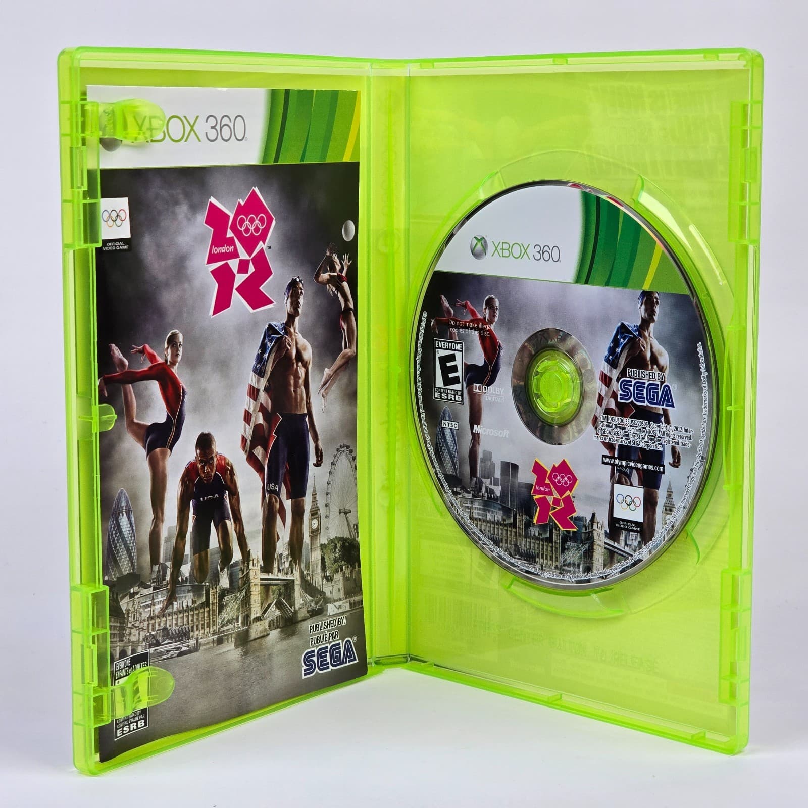 London 2012 Olympic Games (Xbox 360) CIB COMPLETE - Thumbnail 2