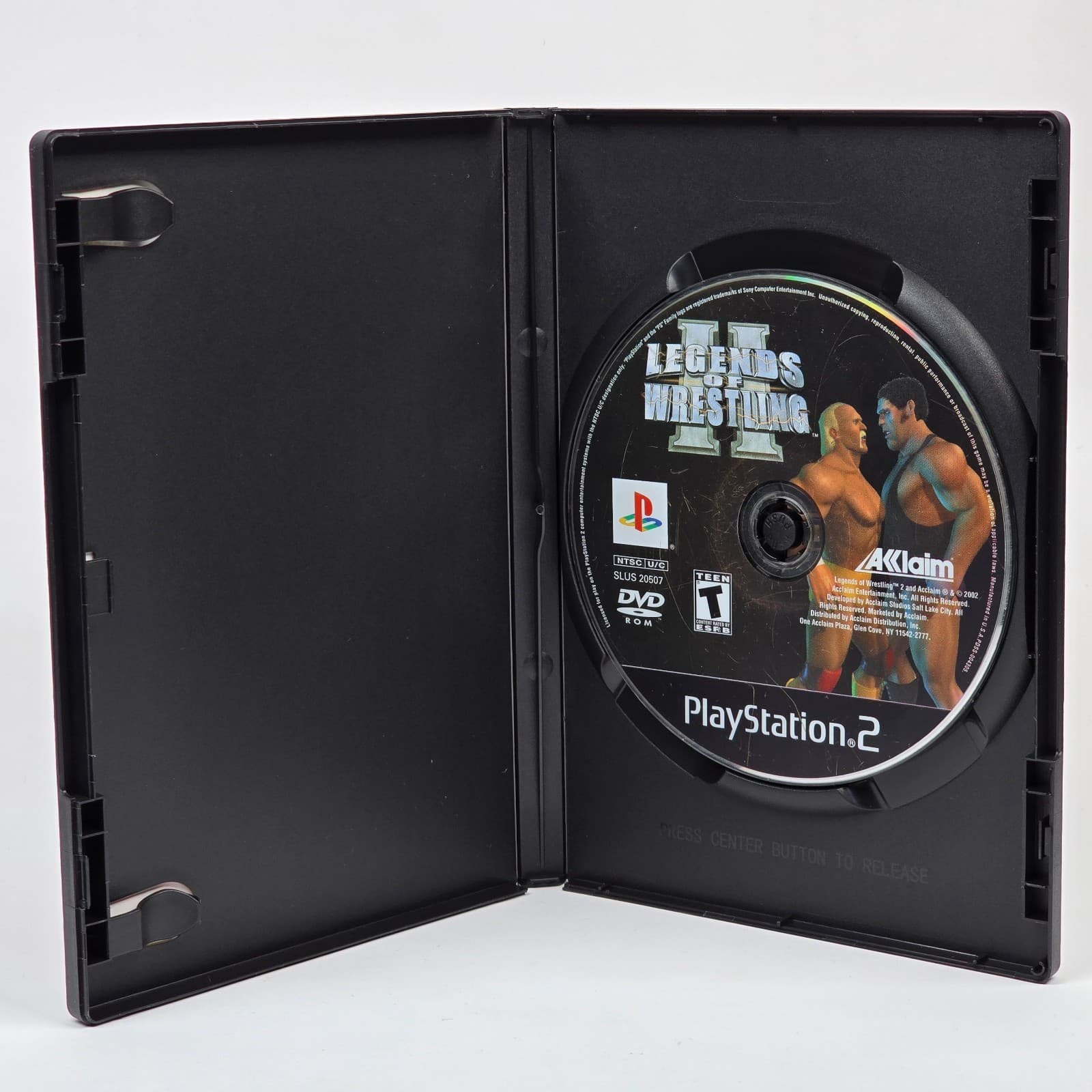 Legends of Wrestling II 2 (PlayStation 2 PS2) Case & Disc - Thumbnail 2