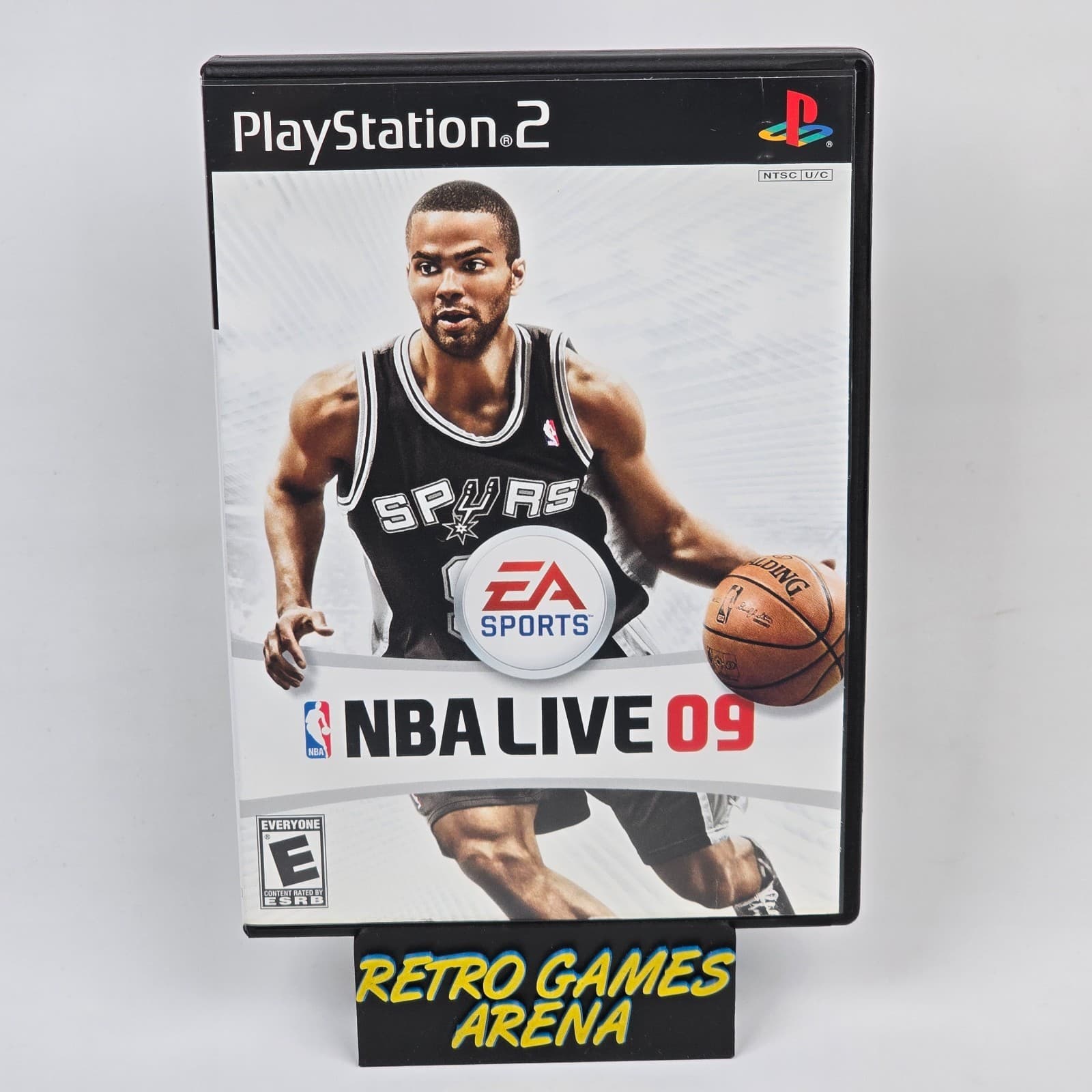 NBA Live 09 (PlayStation 2 PS2) Case & Disc