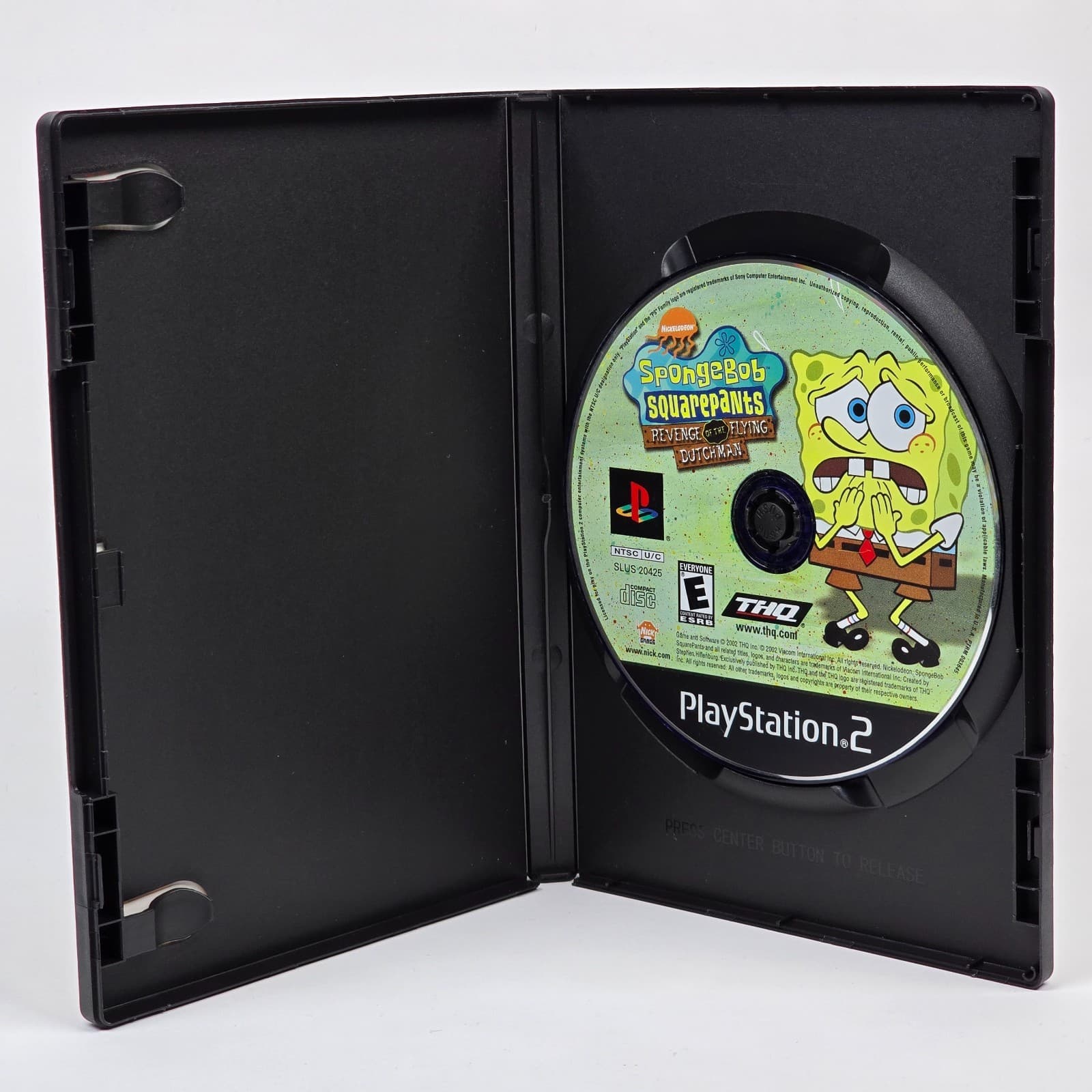 SpongeBob SquarePants Revenge of Flying Dutchman (PlayStation 2 PS2) Case & Disc - Thumbnail 2