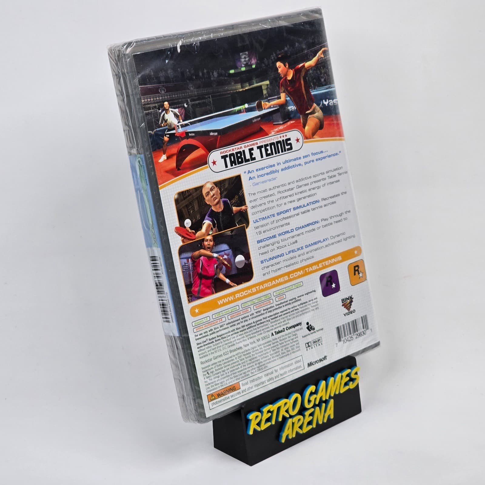 Table Tennis (Xbox 360) Greatest Hits BRAND NEW FACTORY SEALED - Thumbnail 2
