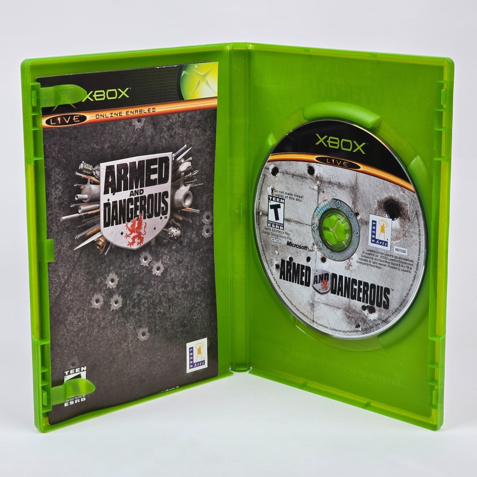 Armed and Dangerous (Original Xbox) CIB COMPLETE - Thumbnail 2