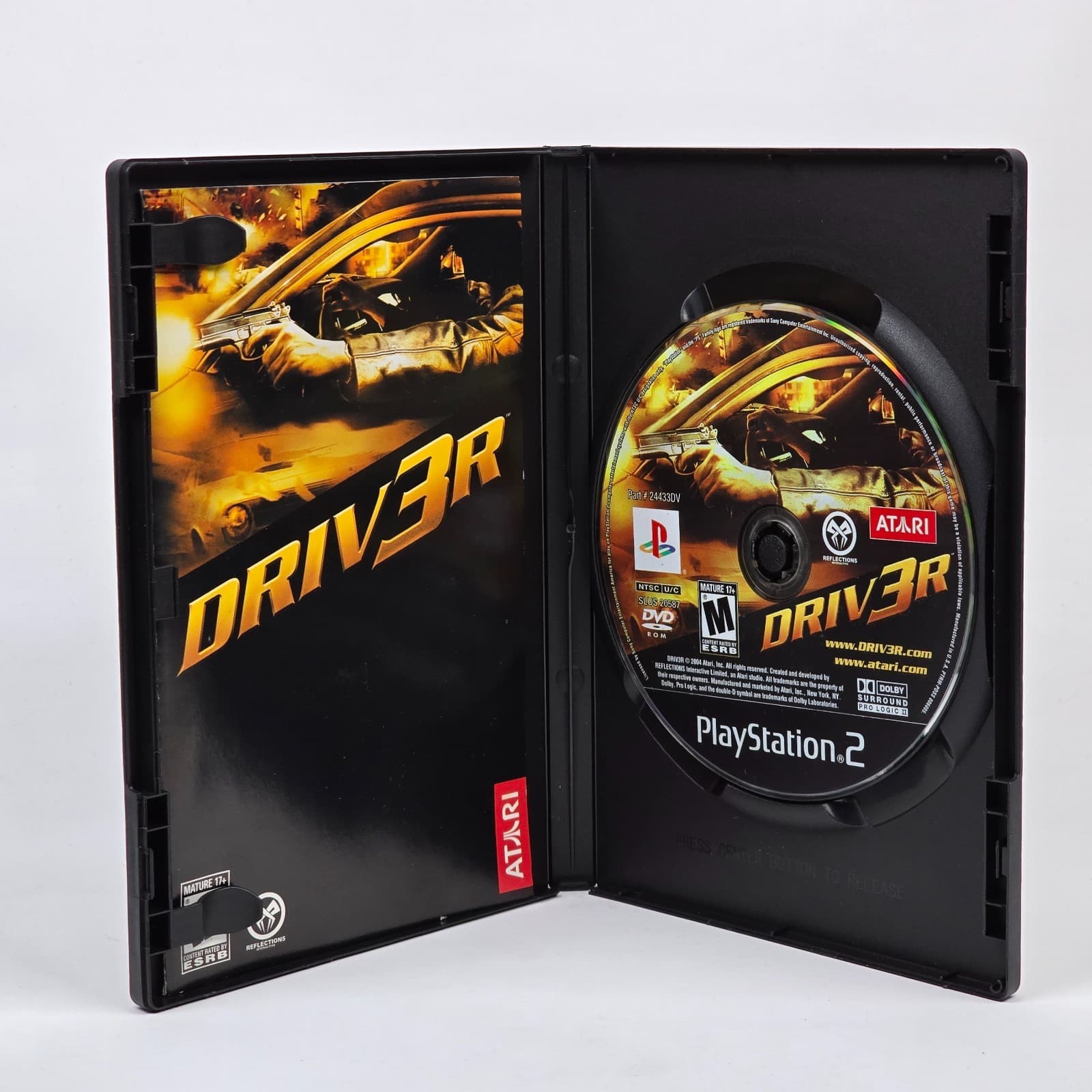 Driver 3 (PlayStation 2 PS2) Black Label CIB COMPLETE - Thumbnail 2