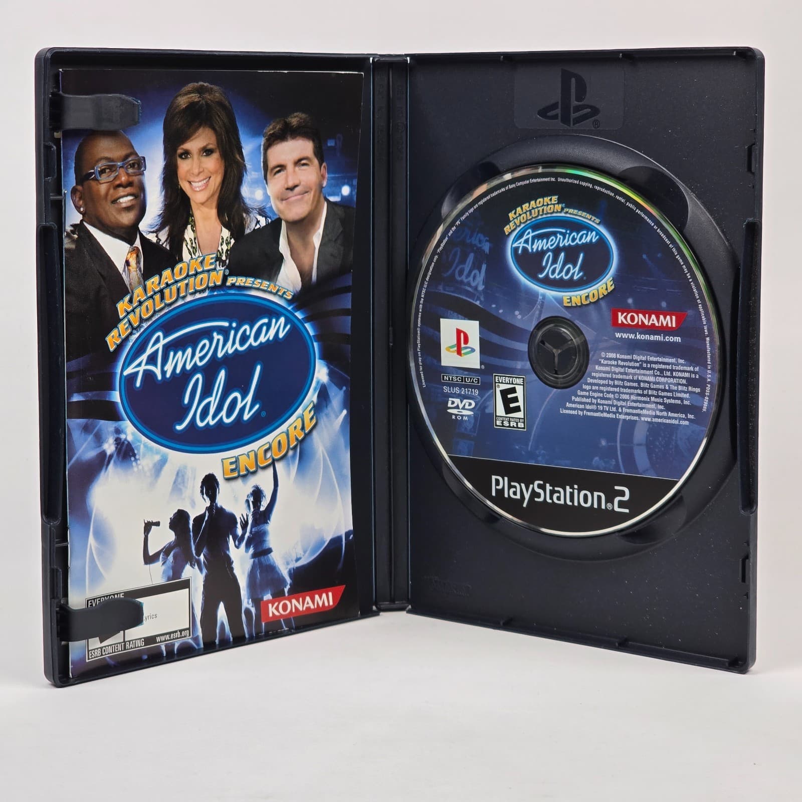 Karaoke Revolution Presents American Idol Encore (PlayStation 2 PS2) CIB - Thumbnail 2