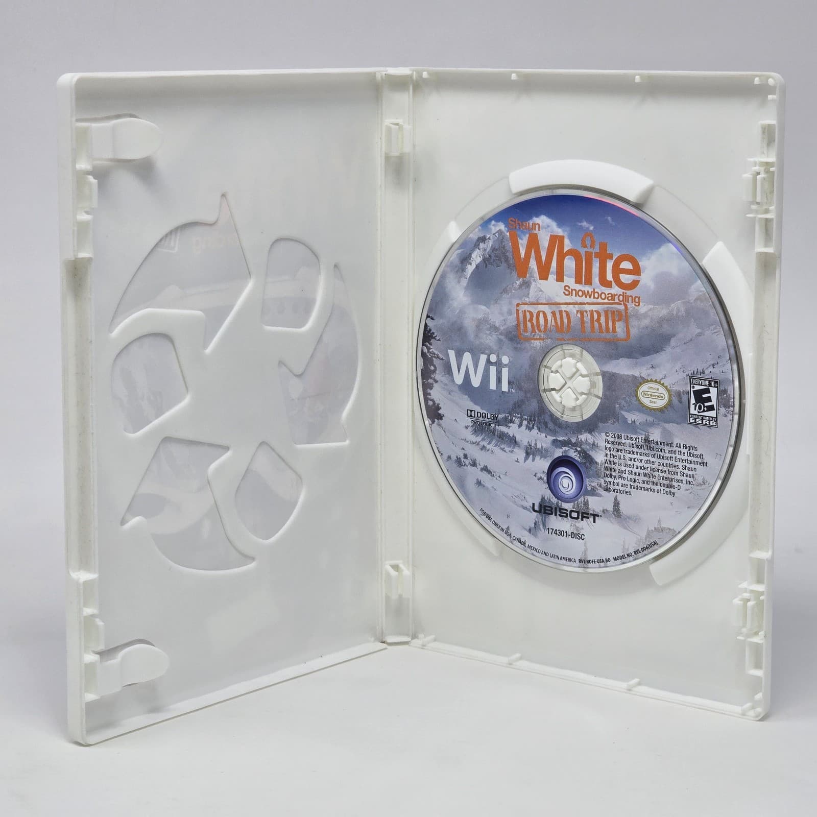 Shaun White Snowboarding: Road Trip (Nintendo Wii) Case & Disc TESTED - Thumbnail 2