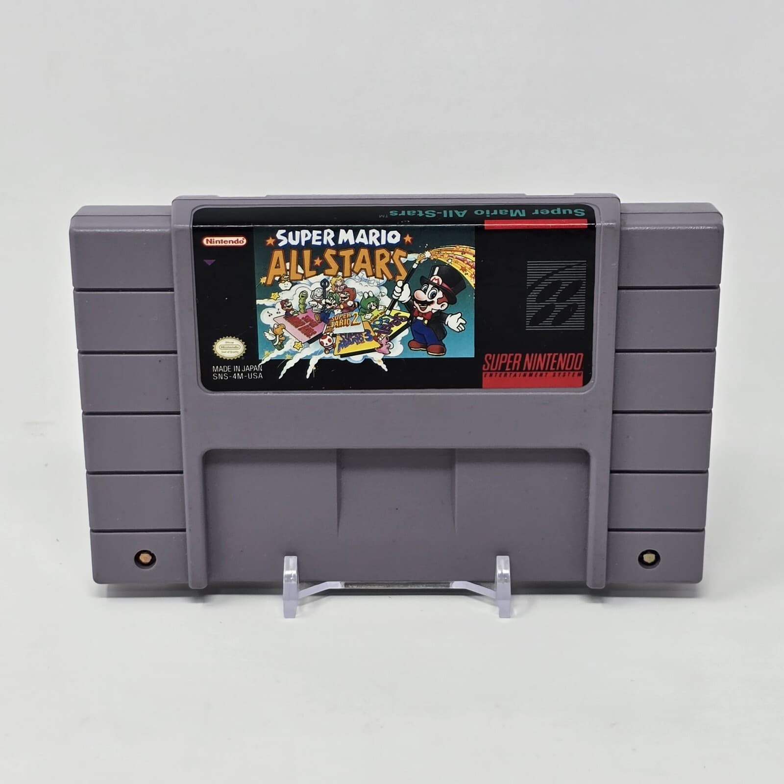 Super Mario All-Stars (Super Nintendo SNES) CLEANED & TESTED