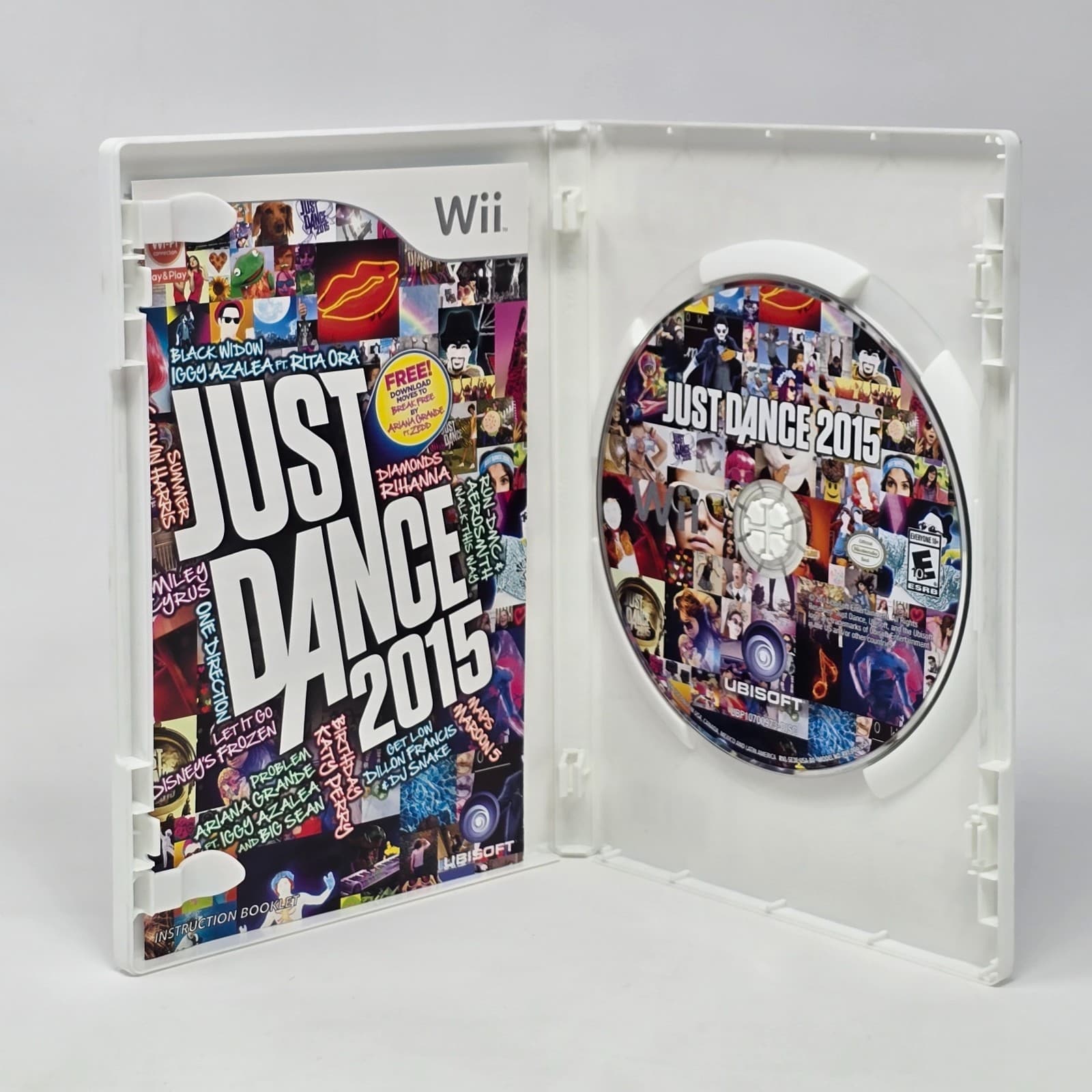 Just Dance 2015 (Nintendo Wii) CIB COMPLETE & TESTED - Thumbnail 2