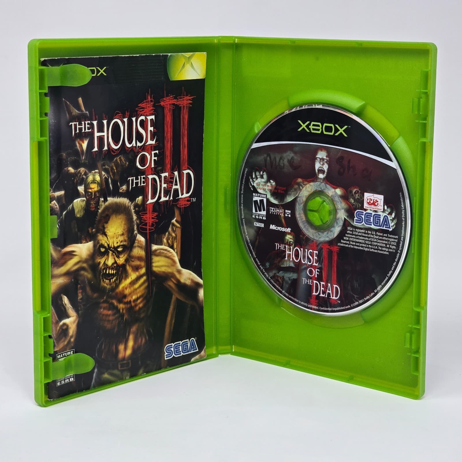 House of the Dead III 3 (Original Xbox) CIB COMPLETE & TESTED (Writing on Disc) - Thumbnail 2