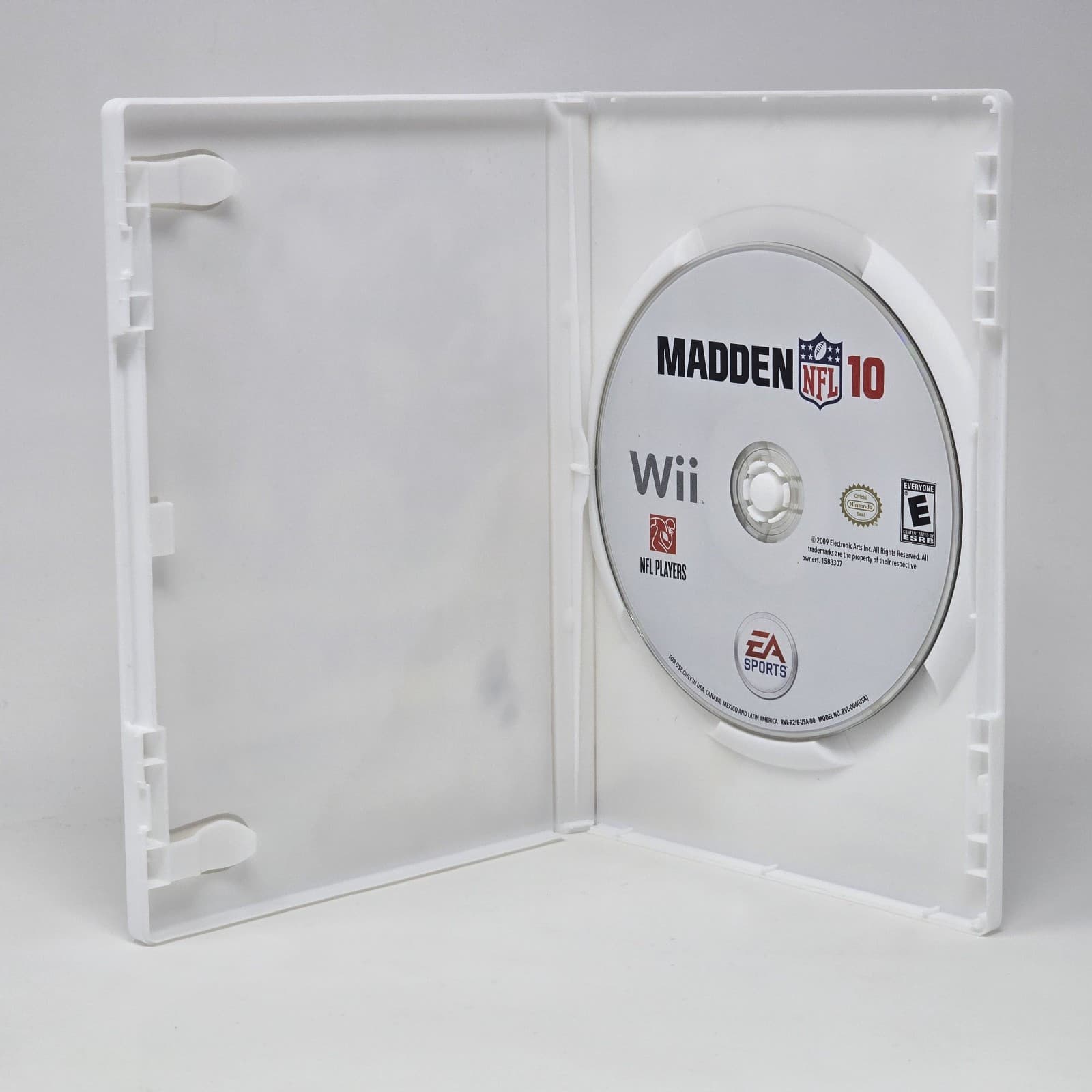Madden NFL 10 (Nintendo Wii) Case & Disc TESTED - Thumbnail 2
