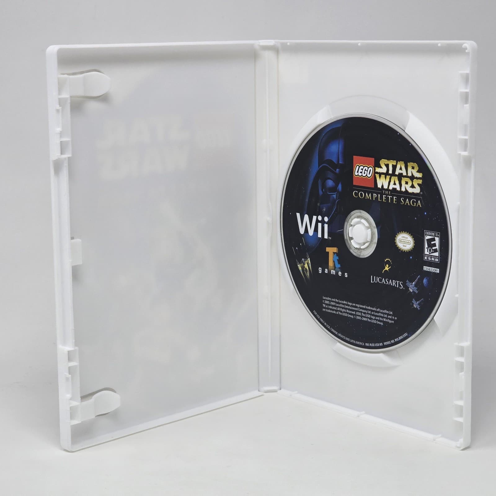 LEGO Star Wars: The Complete Saga (Nintendo Wii) Case & Disc TESTED - Thumbnail 2