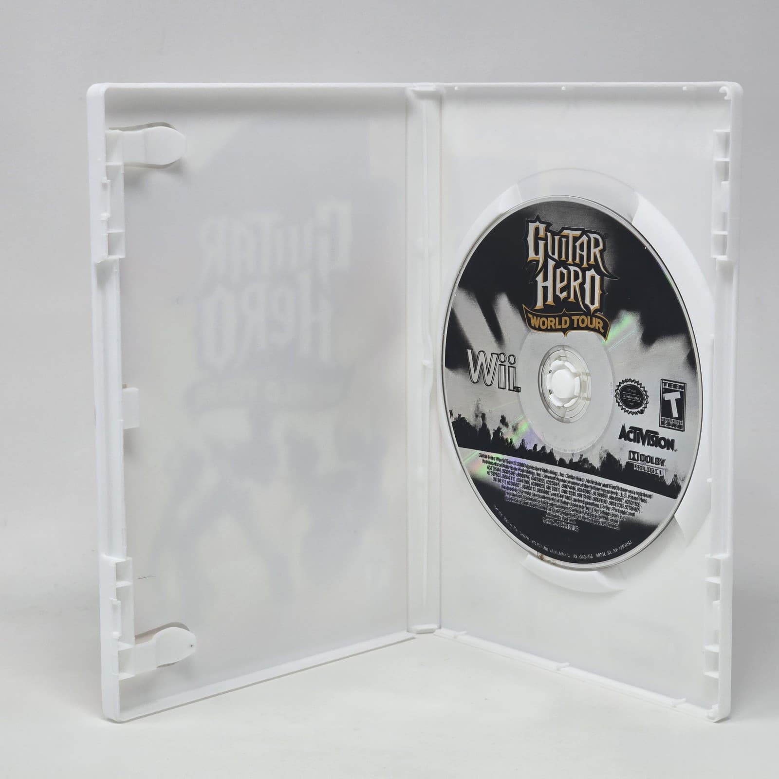 Guitar Hero: World Tour (Nintendo Wii) Case & Disc TESTED - Thumbnail 2