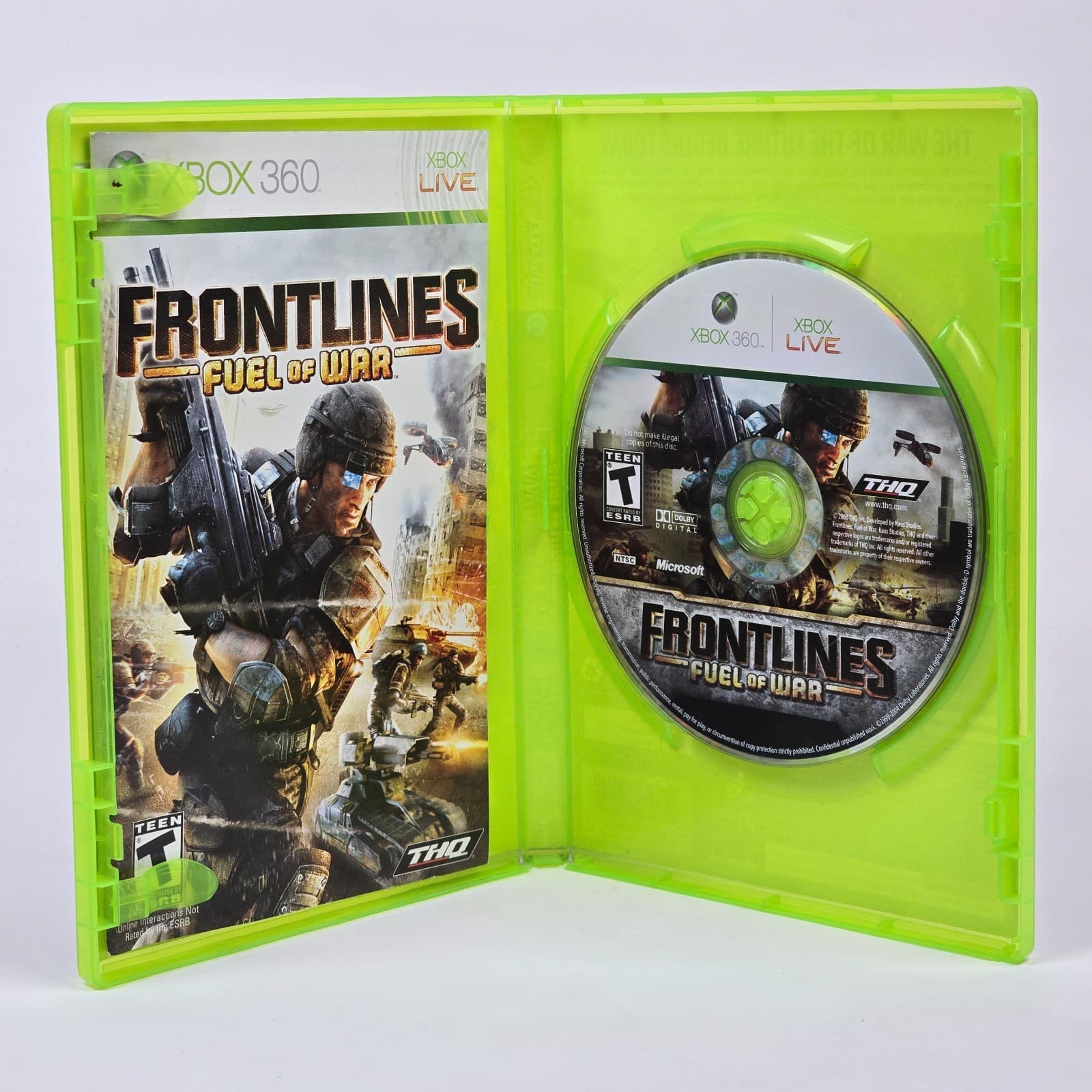 Frontlines: Fuel of War (Xbox 360) CIB COMPLETE - Thumbnail 2