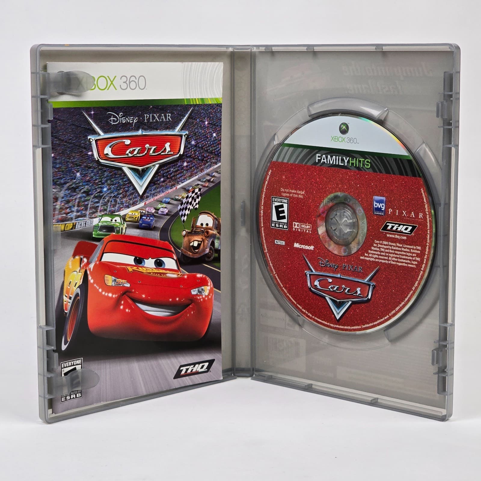 Disney Pixar Cars (Xbox 360) Platinum Hits CIB COMPLETE - Thumbnail 2
