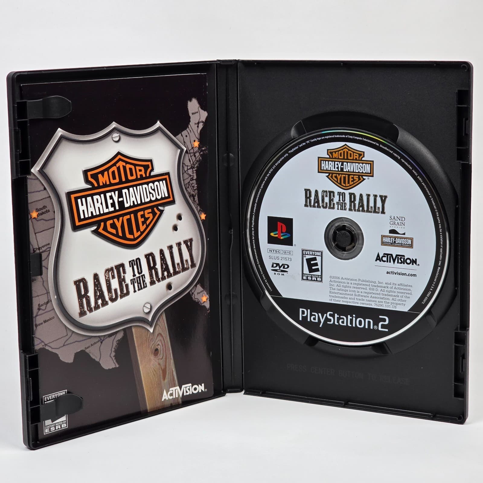 Harley-Davidson: Race to the Rally (PlayStation 2 PS2) CIB COMPLETE - Thumbnail 2