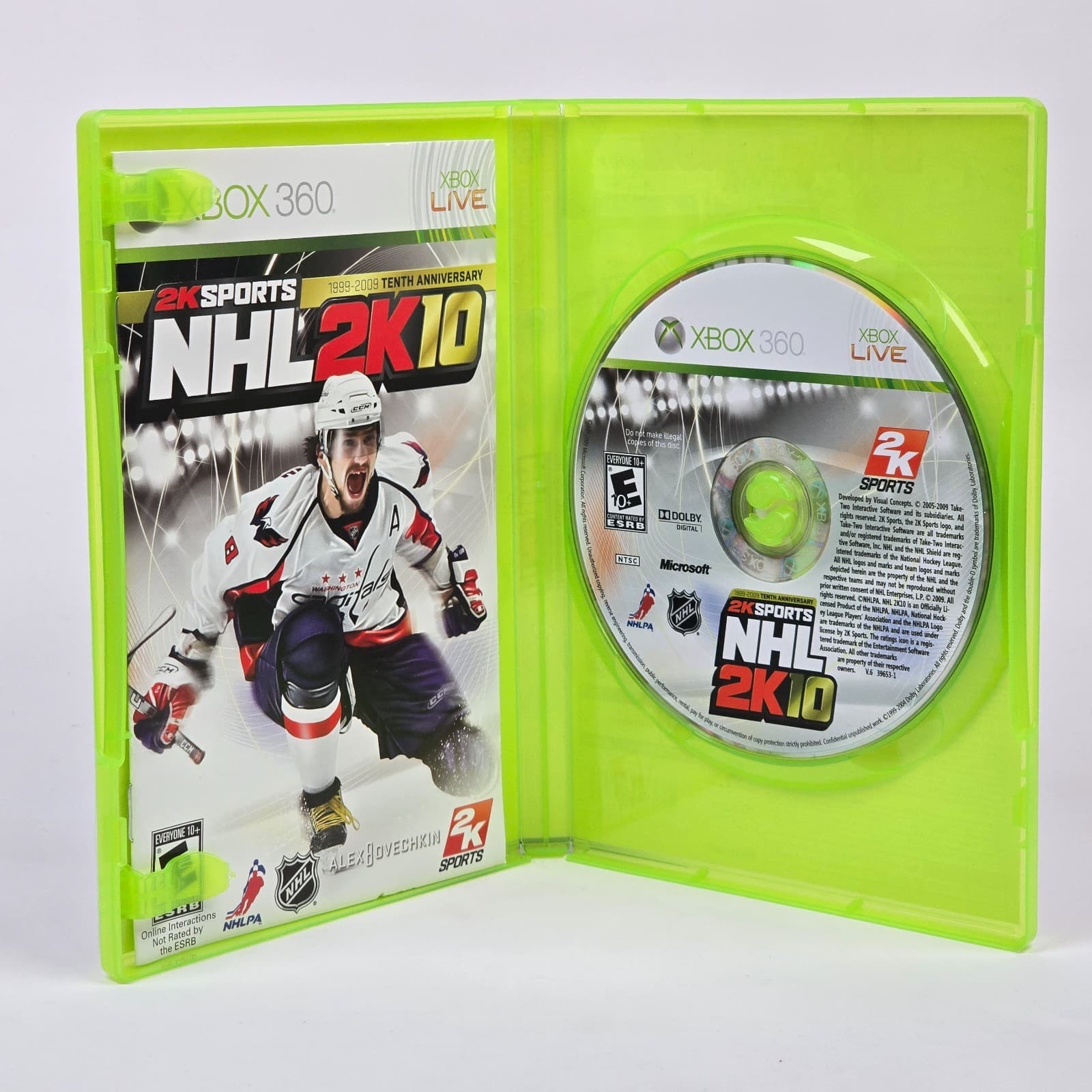 NHL 2K10 (Xbox 360) CIB COMPLETE - Thumbnail 2