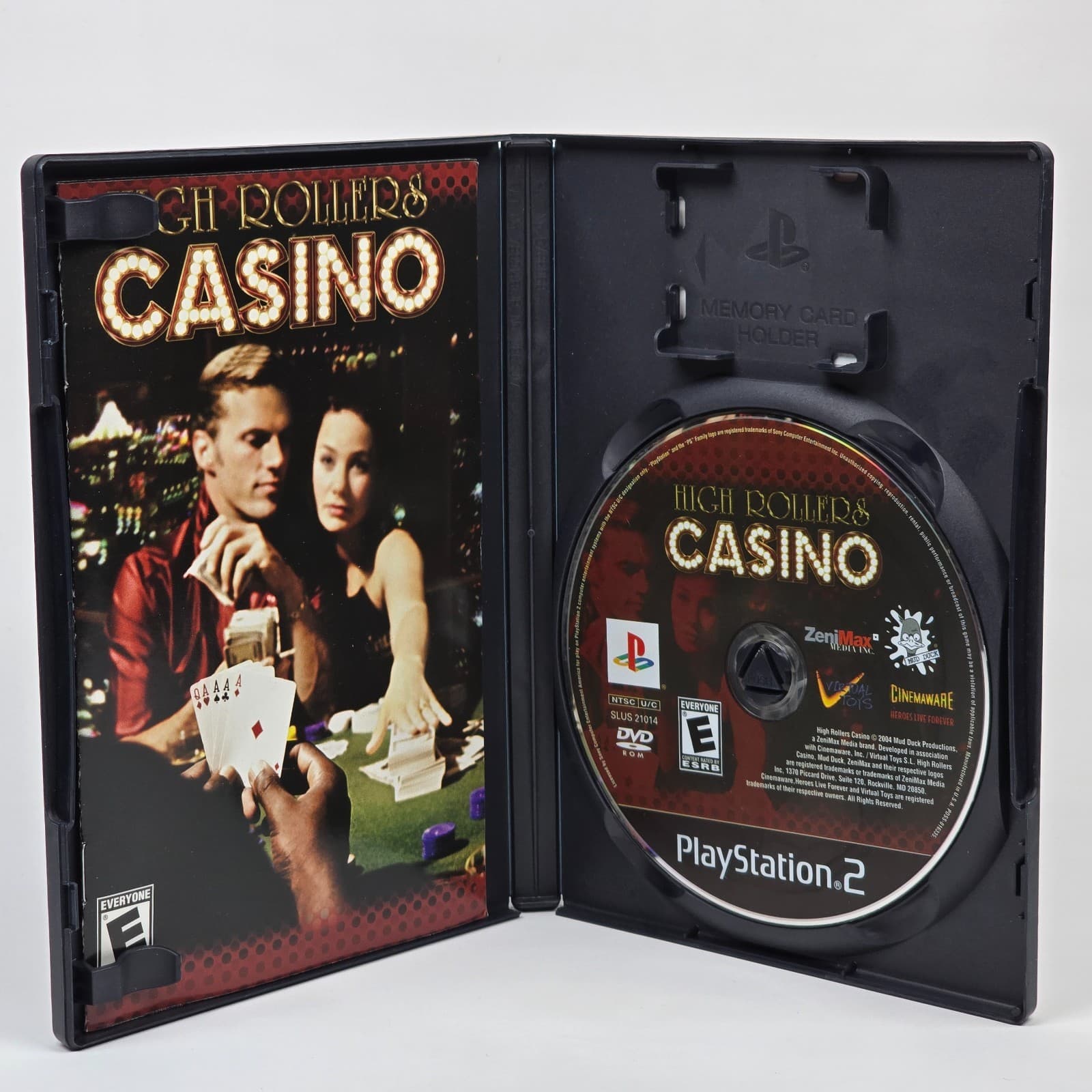 High Rollers Casino (PlayStation 2 PS2) CIB COMPLETE - Thumbnail 2