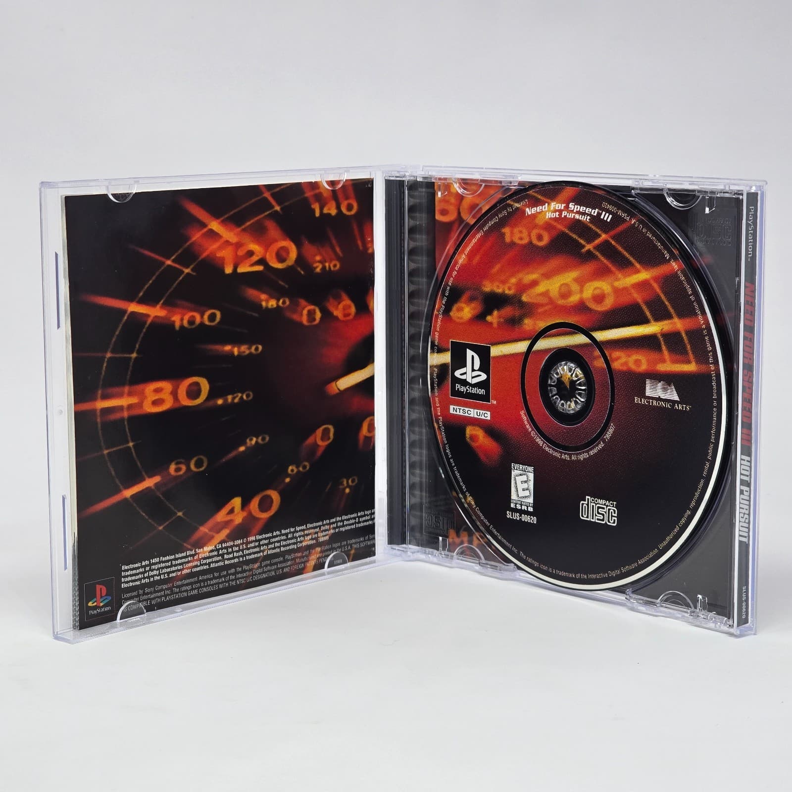 Need for Speed III 3: Hot Pursuit (PlayStation 1 PS1) Black Label CIB & TESTED - Thumbnail 2