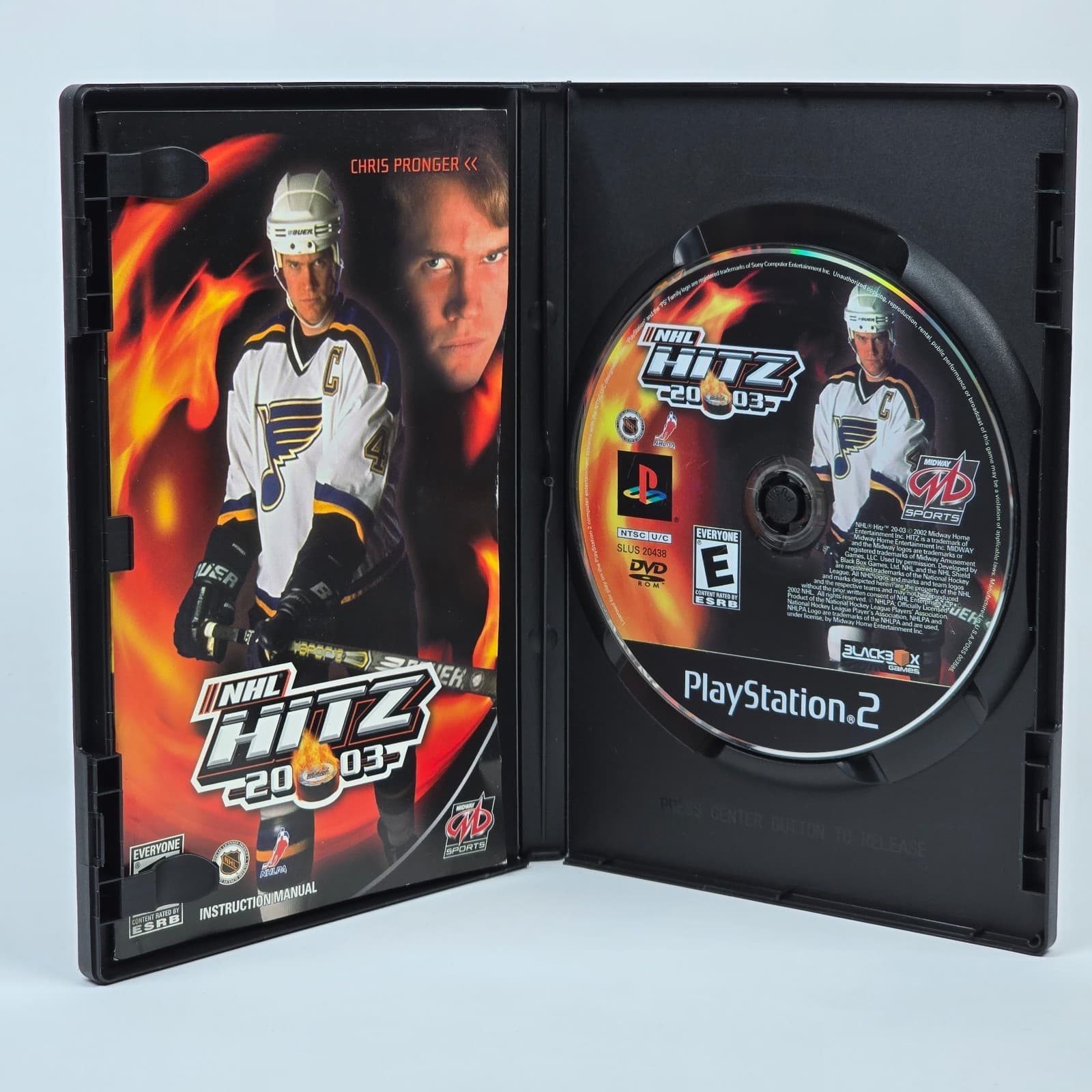 NHL Hitz 2003 (PlayStation 2 PS2) CIB COMPLETE - Thumbnail 2