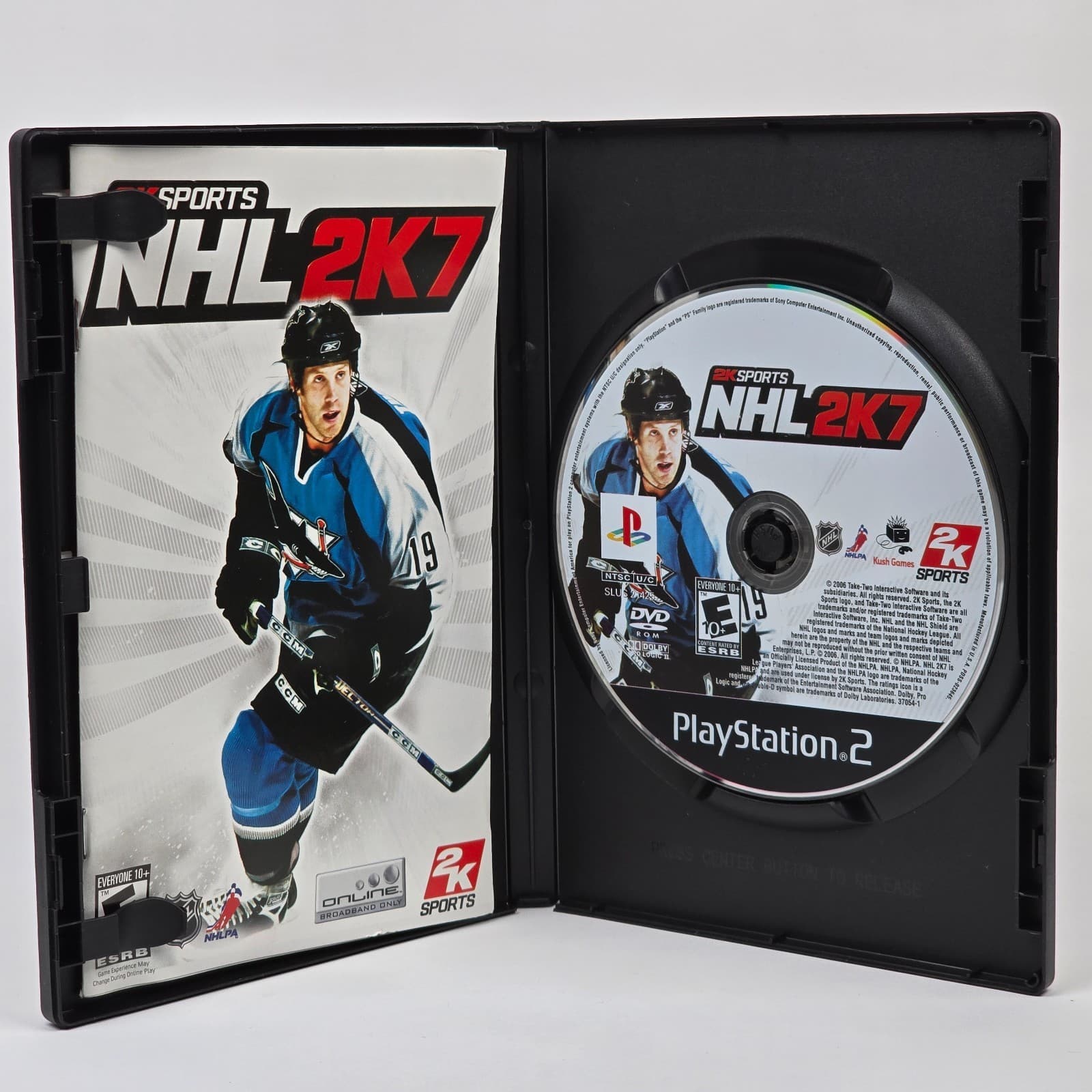 NHL 2K7 (PlayStation 2 PS2) CIB COMPLETE - Thumbnail 2