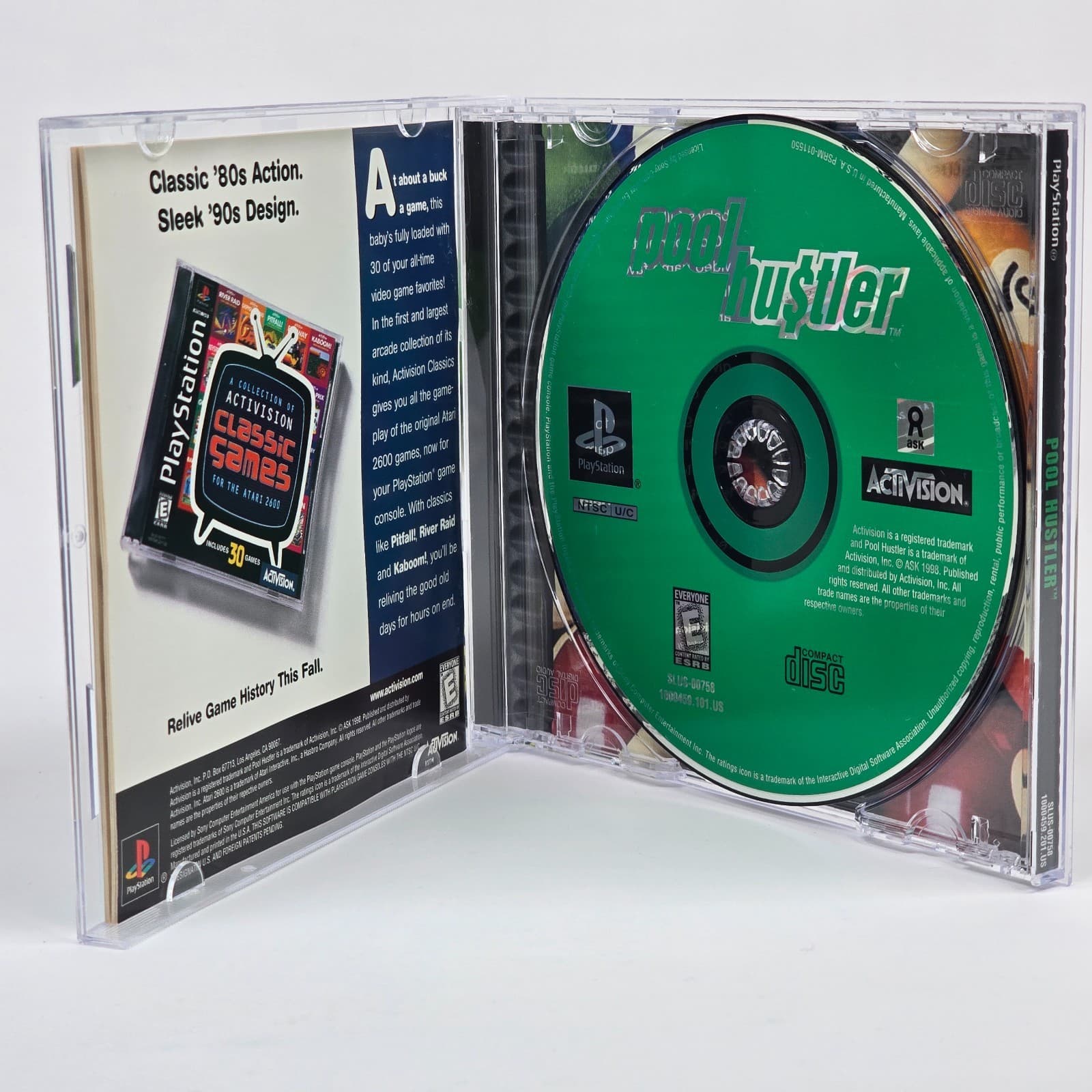 Pool Hustler (PlayStation 1 PS1) CIB COMPLETE - Thumbnail 2