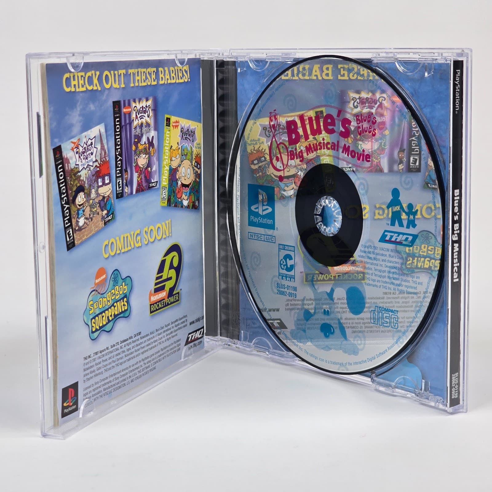 Blue's Big Musical - Blue's Clues (PlayStation 1 PS1) CIB COMPLETE - Thumbnail 2