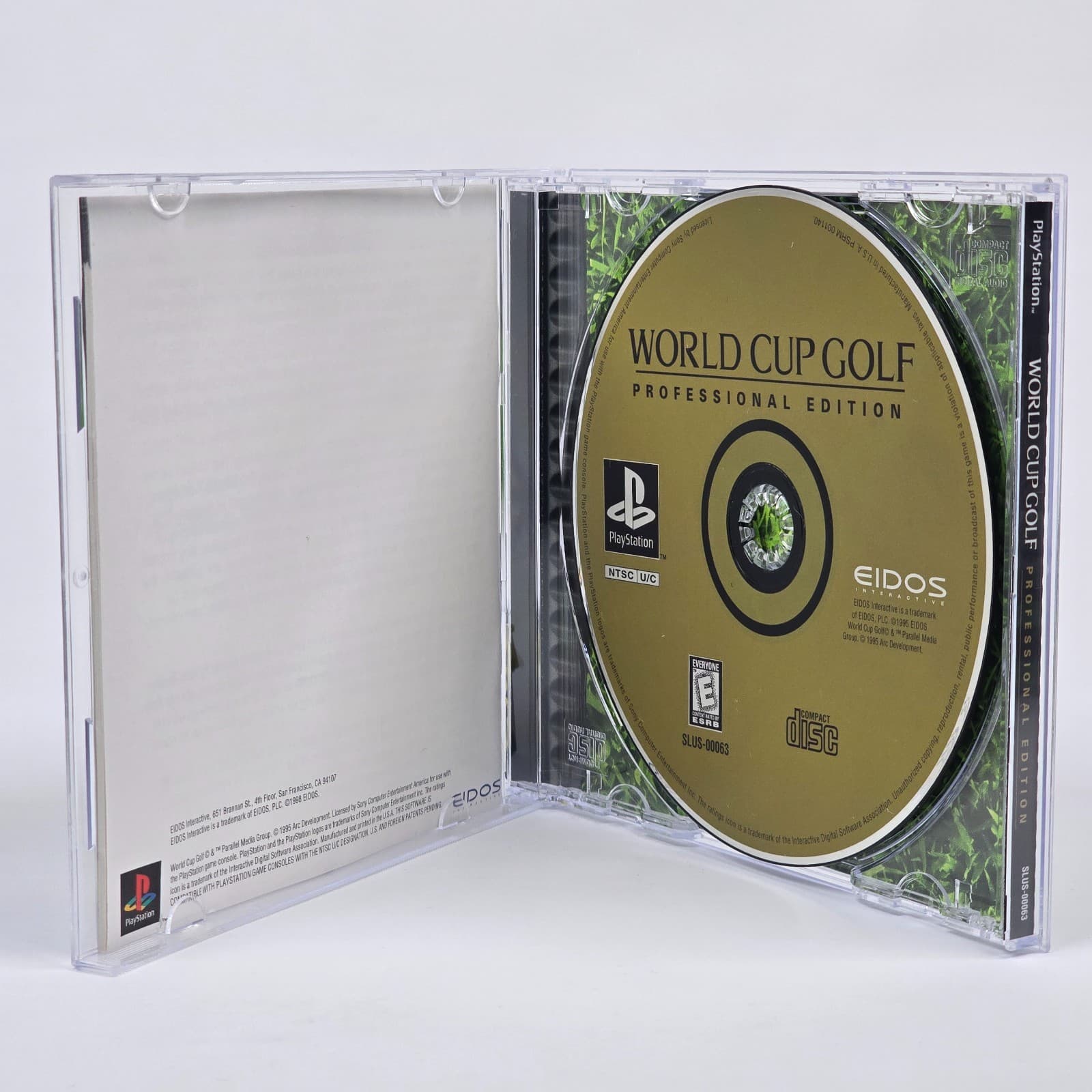 World Cup Golf: Professional Edition (PlayStation 1 PS1) CIB COMPLETE - Thumbnail 2