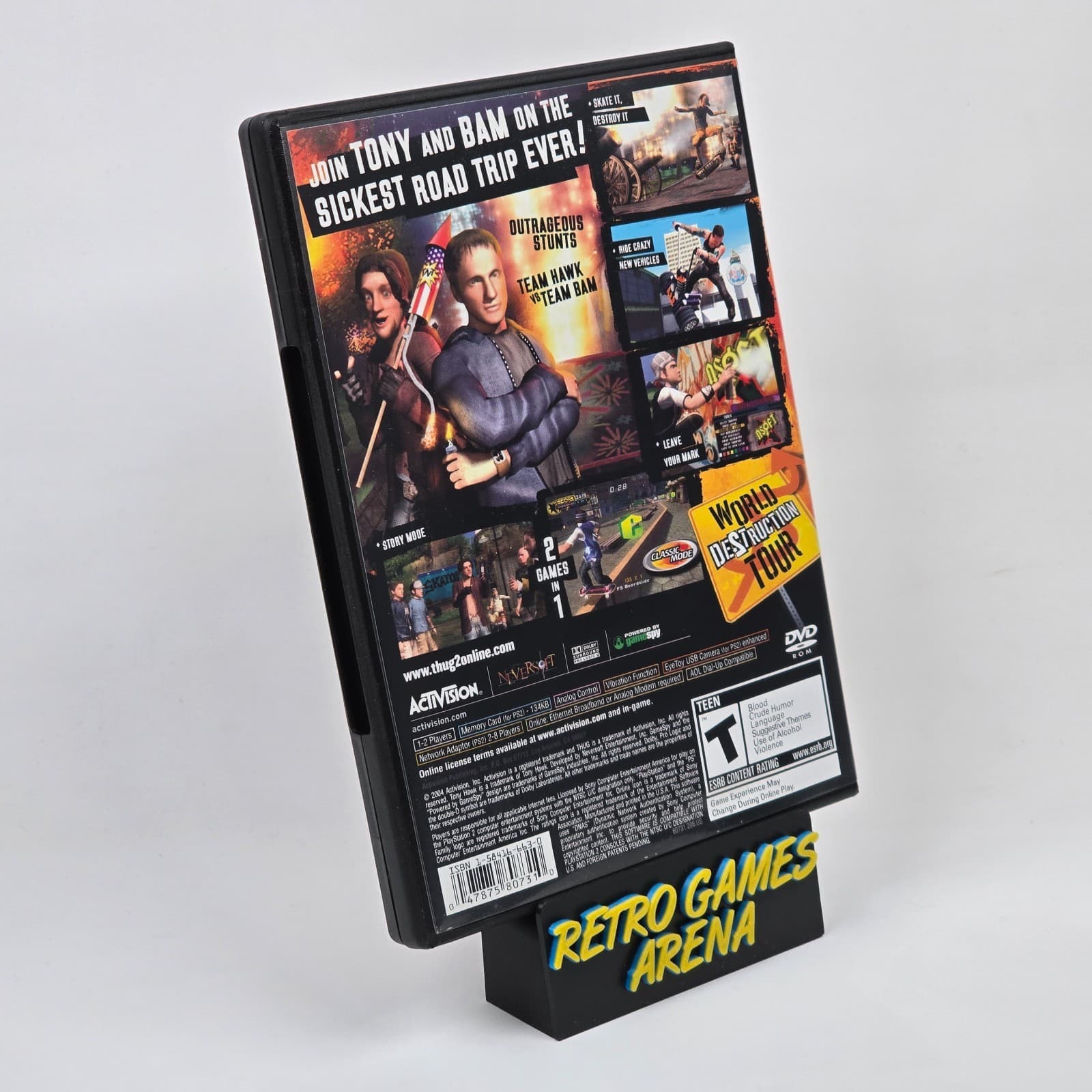 💿REFURBISHED Tony Hawk's Underground 2 (PlayStation 2 PS2) BL CIB COMPLETE💿 - Thumbnail 4
