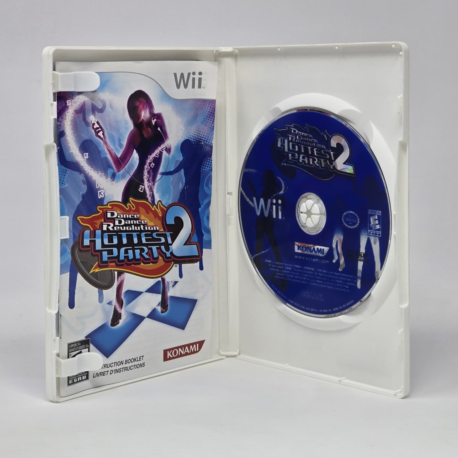 Dance Dance Revolution: Hottest Party 2 (Nintendo Wii) CIB COMPLETE & TESTED - Thumbnail 2