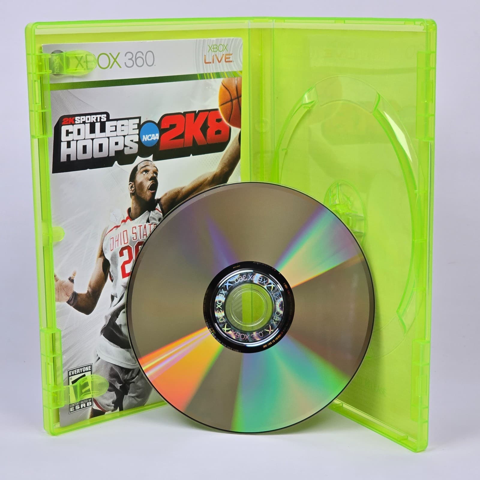 College Hoops 2K8 - NCAA (Xbox 360) CIB COMPLETE (Small Mark on Manual -See Pic) - Thumbnail 3