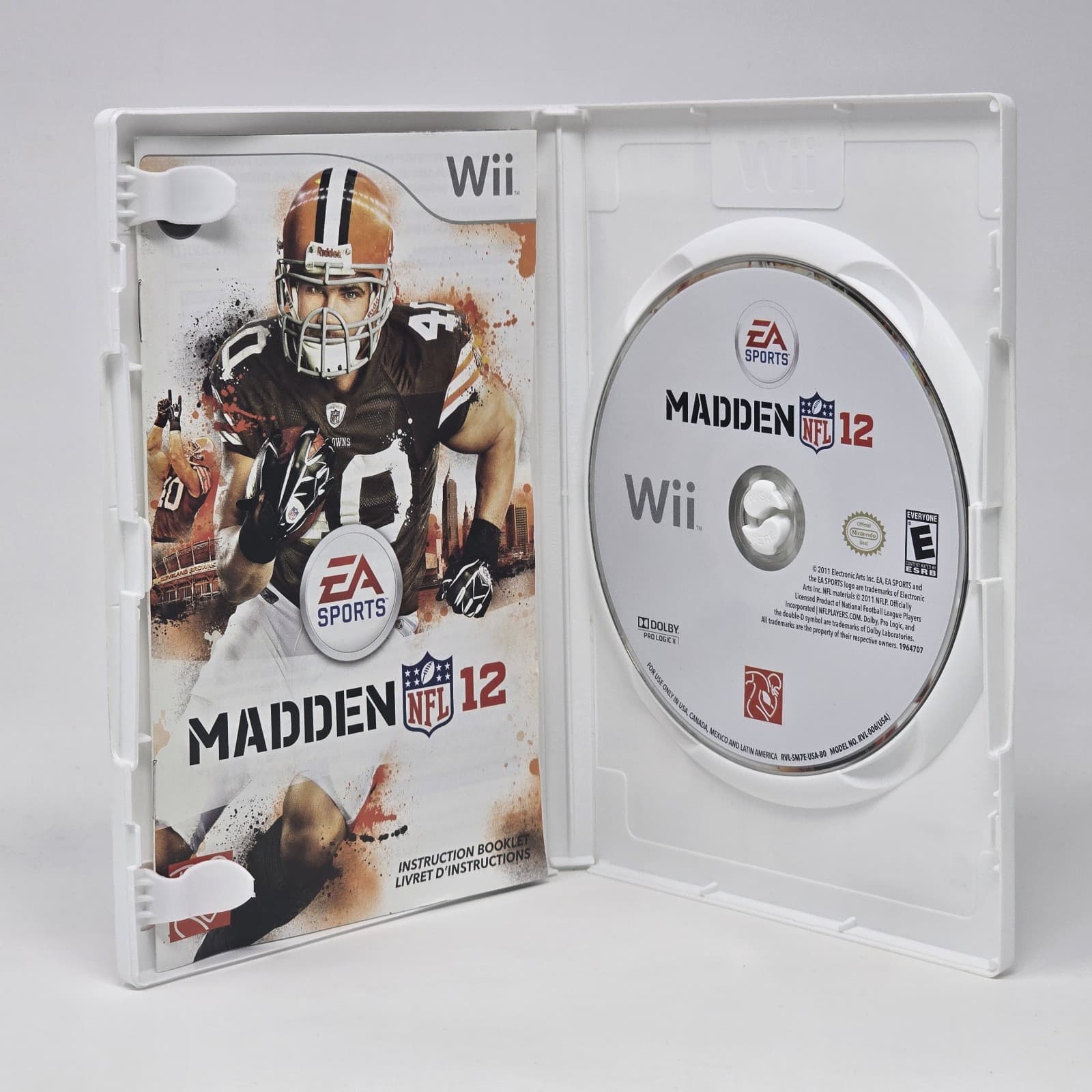 Madden NFL 12 (Nintendo Wii) CIB COMPLETE & TESTED - Thumbnail 2