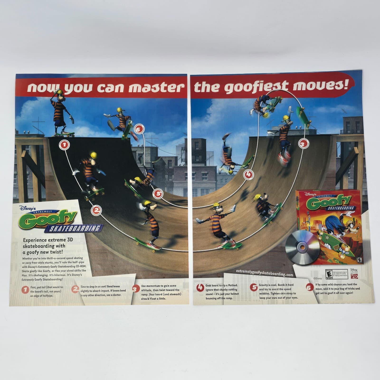 Goofy Skateboarding PC Extremely Goofiest Print Ad/Poster Promo Art