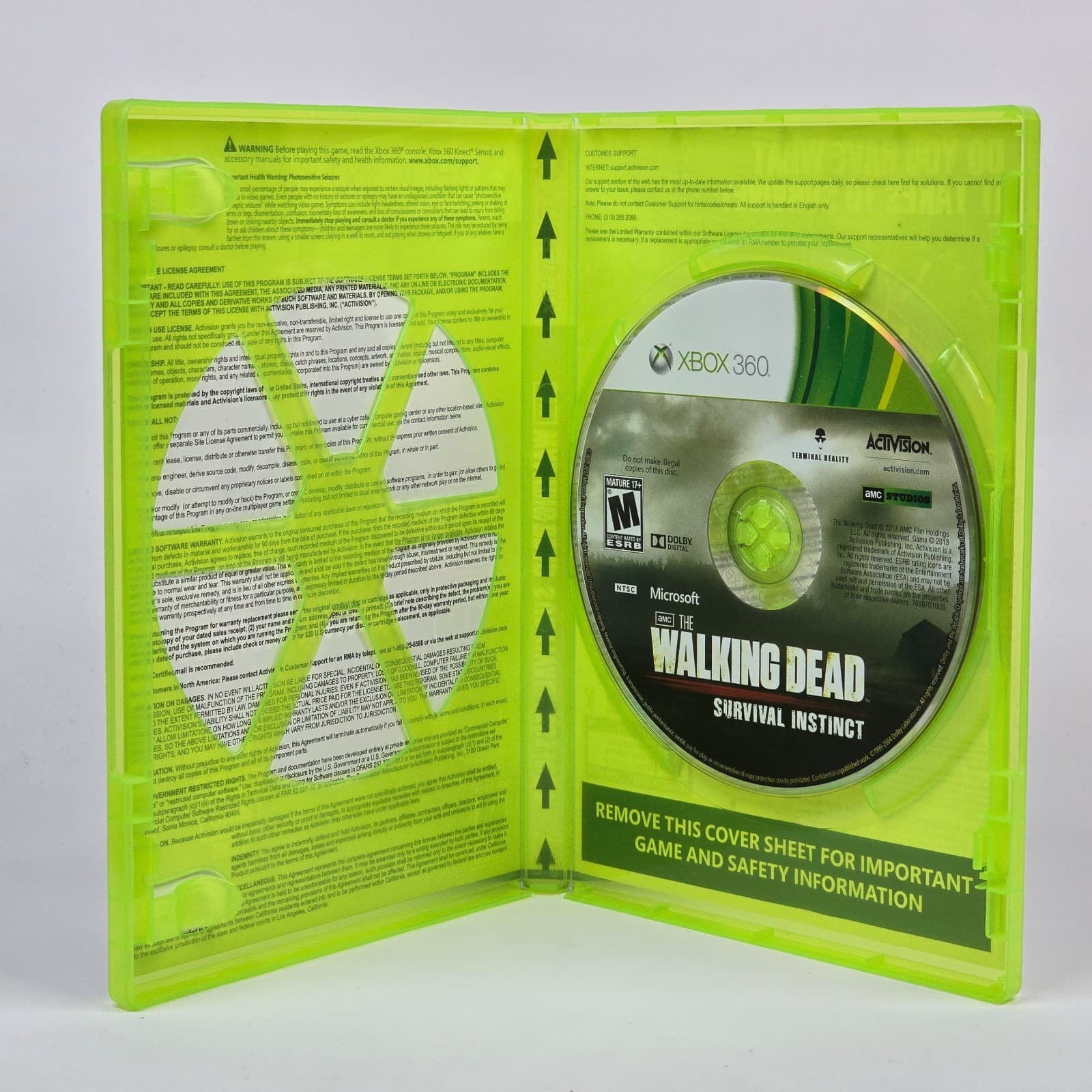 The Walking Dead: Survival Instinct (Xbox 360) CIB COMPLETE - Thumbnail 2