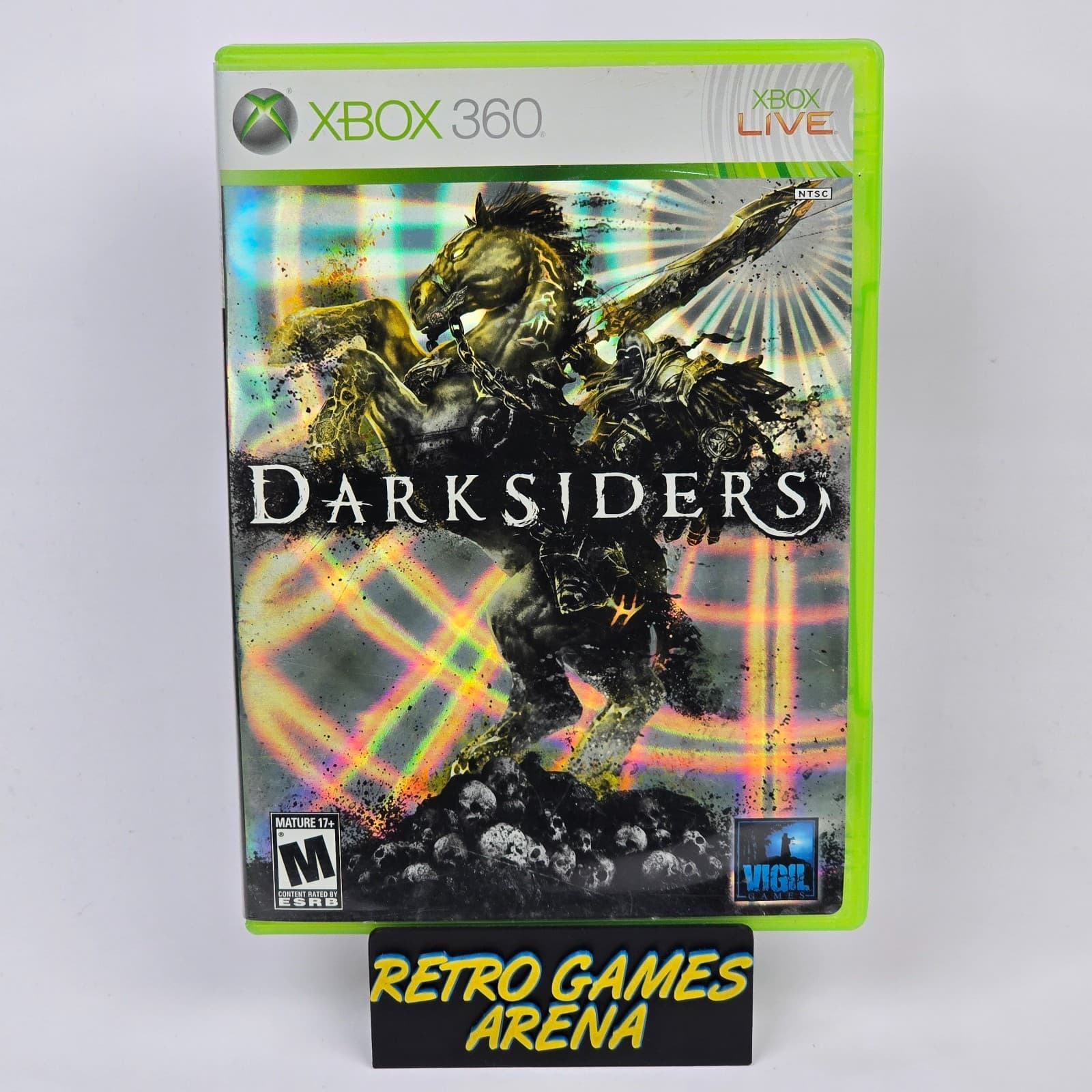 Darksiders (Xbox 360) Case & Disc