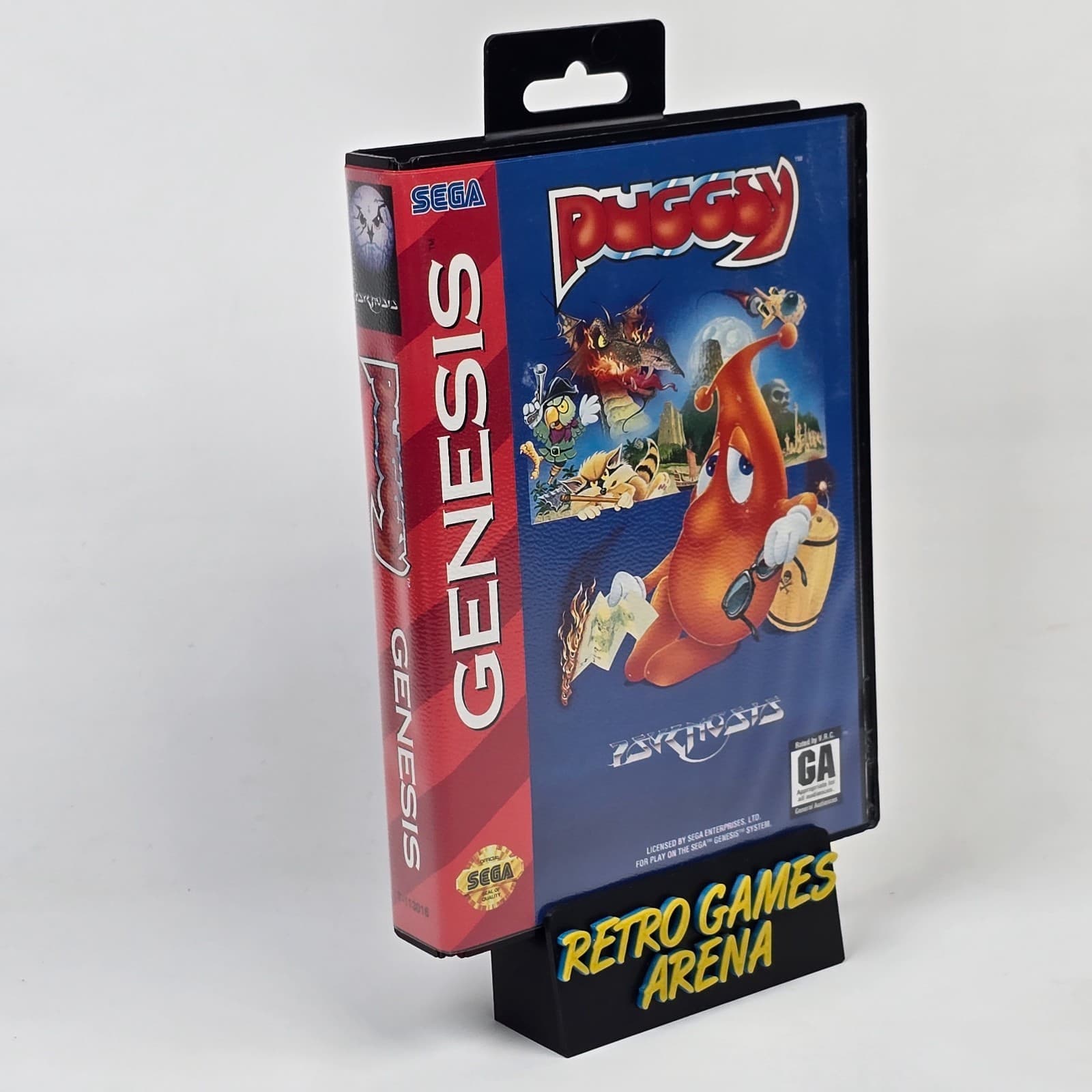 💿 REFURBISHED Puggsy (Sega Genesis) CIB COMPLETE💿