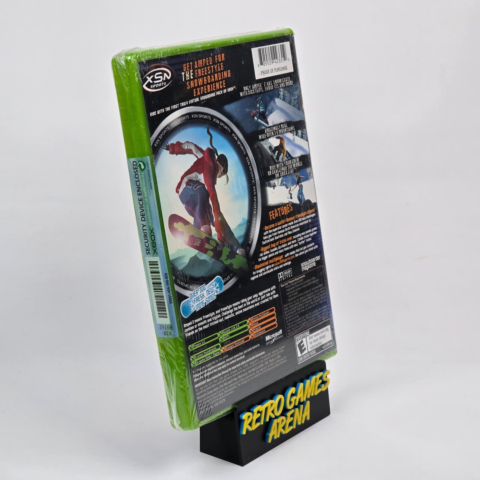 Amped 2 Snowboarding (Original Xbox) BRAND NEW FACTORY SEALED - Thumbnail 2