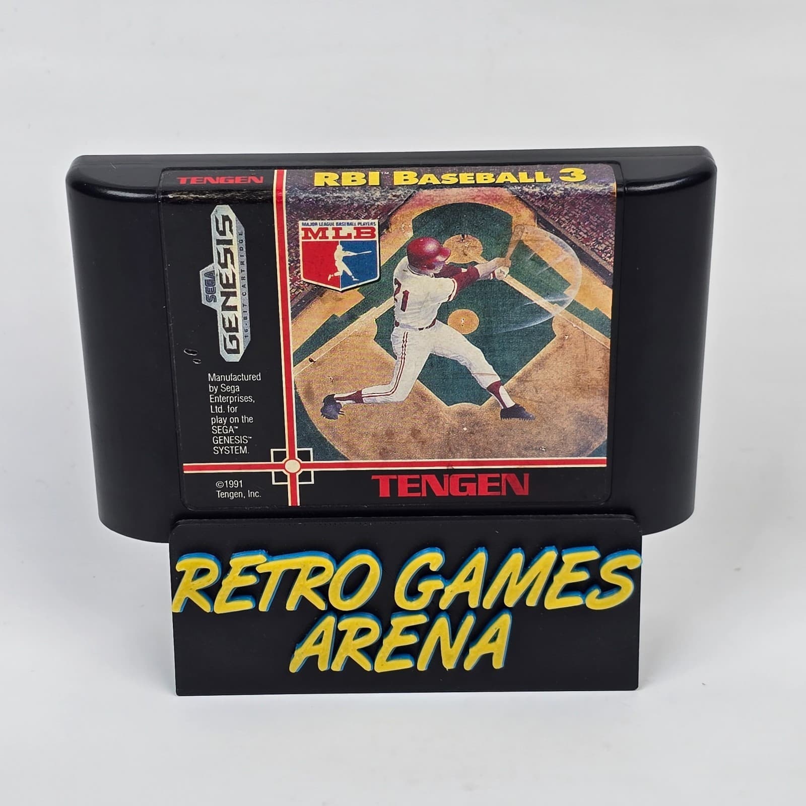 RBI R.B.I. Baseball 3 (Sega Genesis) Cartridge