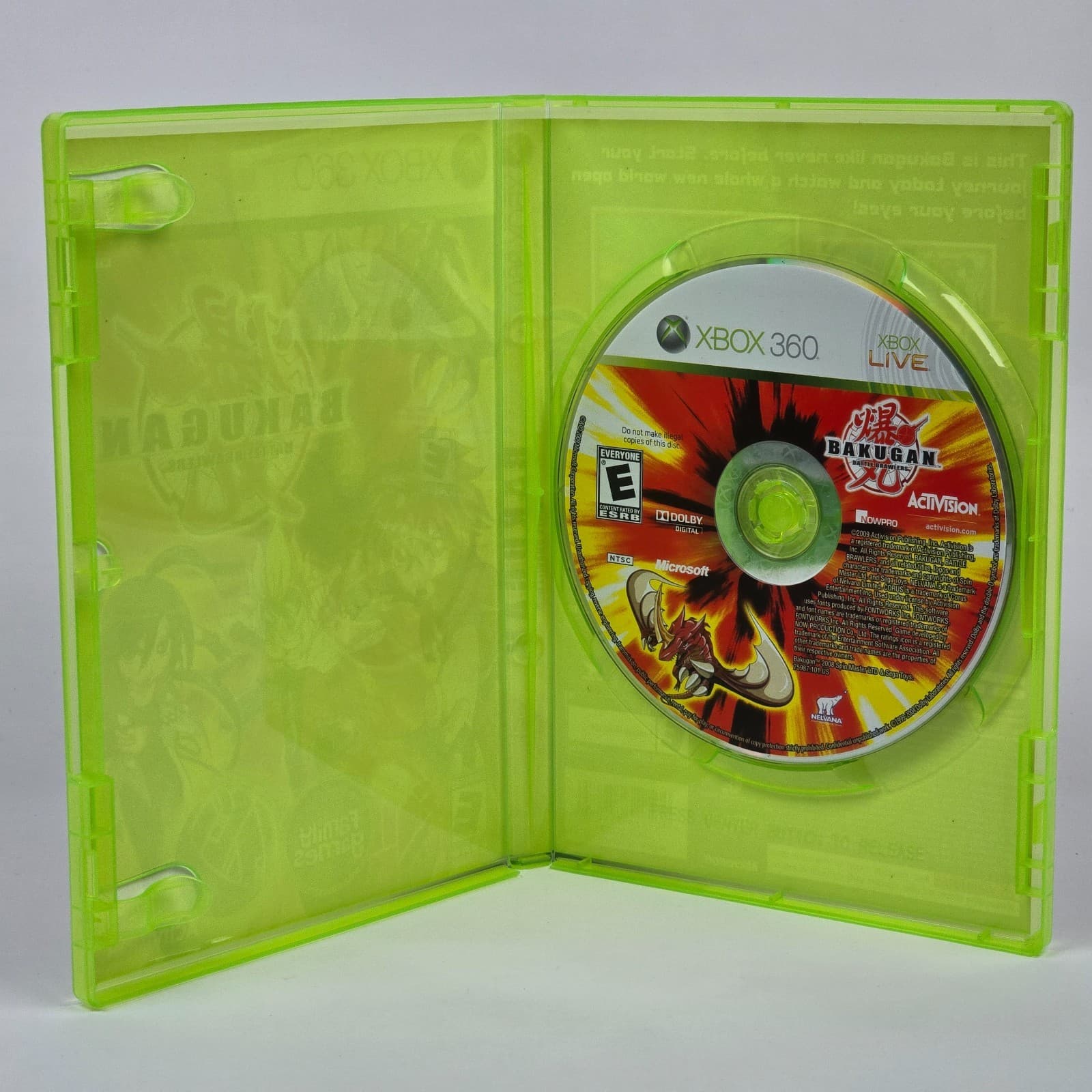Bakugan: Battle Brawlers (Xbox 360) Case & Disc - Thumbnail 2