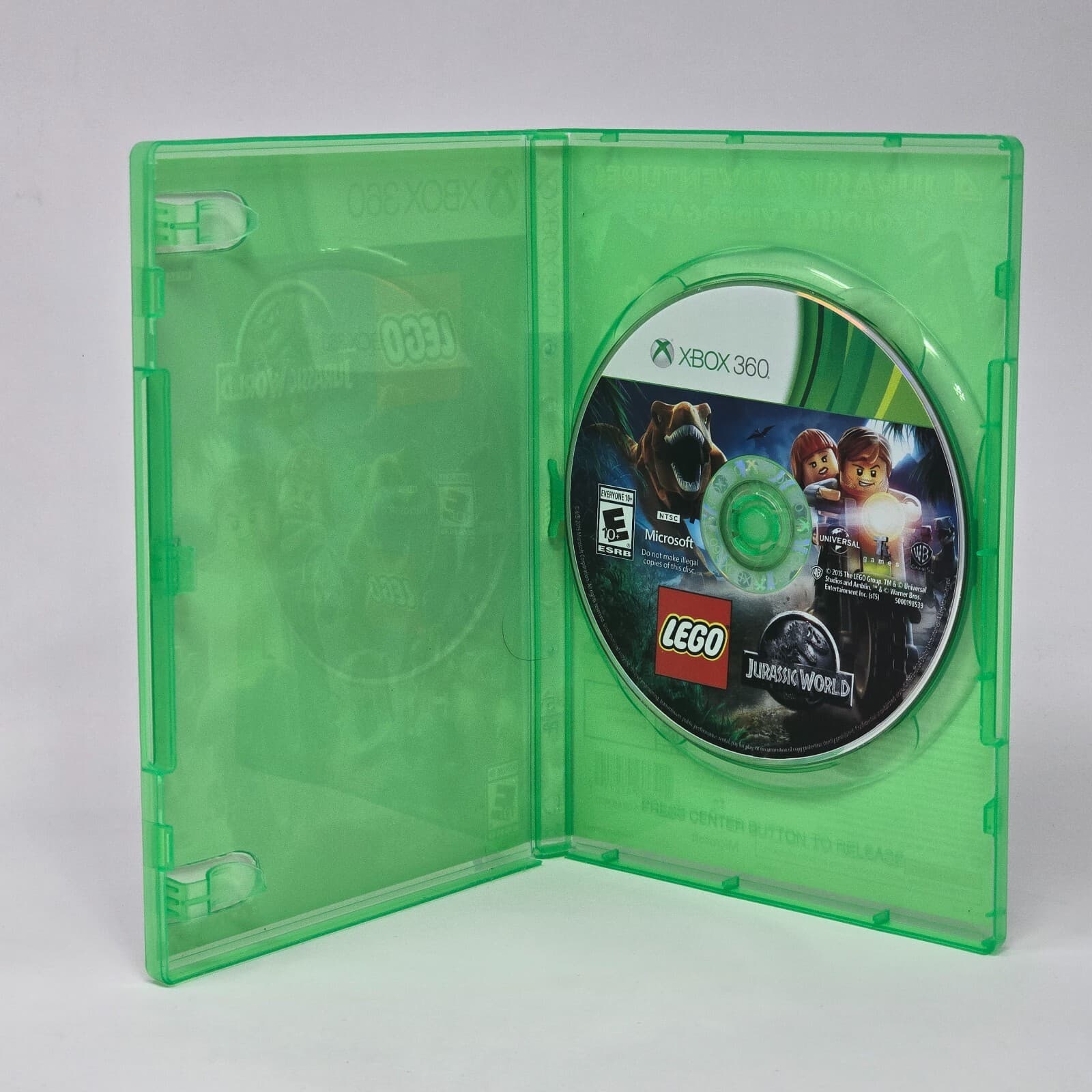 LEGO Jurassic World (Xbox 360) Case & Disc TESTED - Thumbnail 2