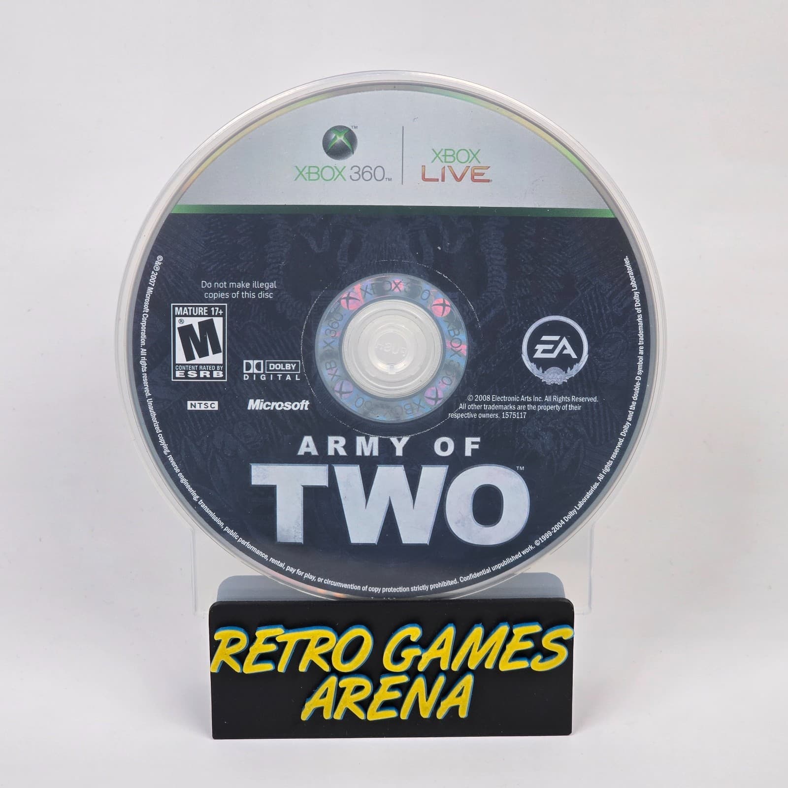 Army of Two (Xbox 360) Disc
