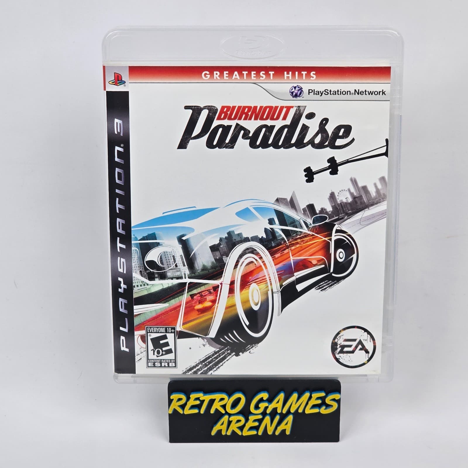 Burnnout: Paradise (PlayStation 3 PS3) Greatest Hits Case & Disc