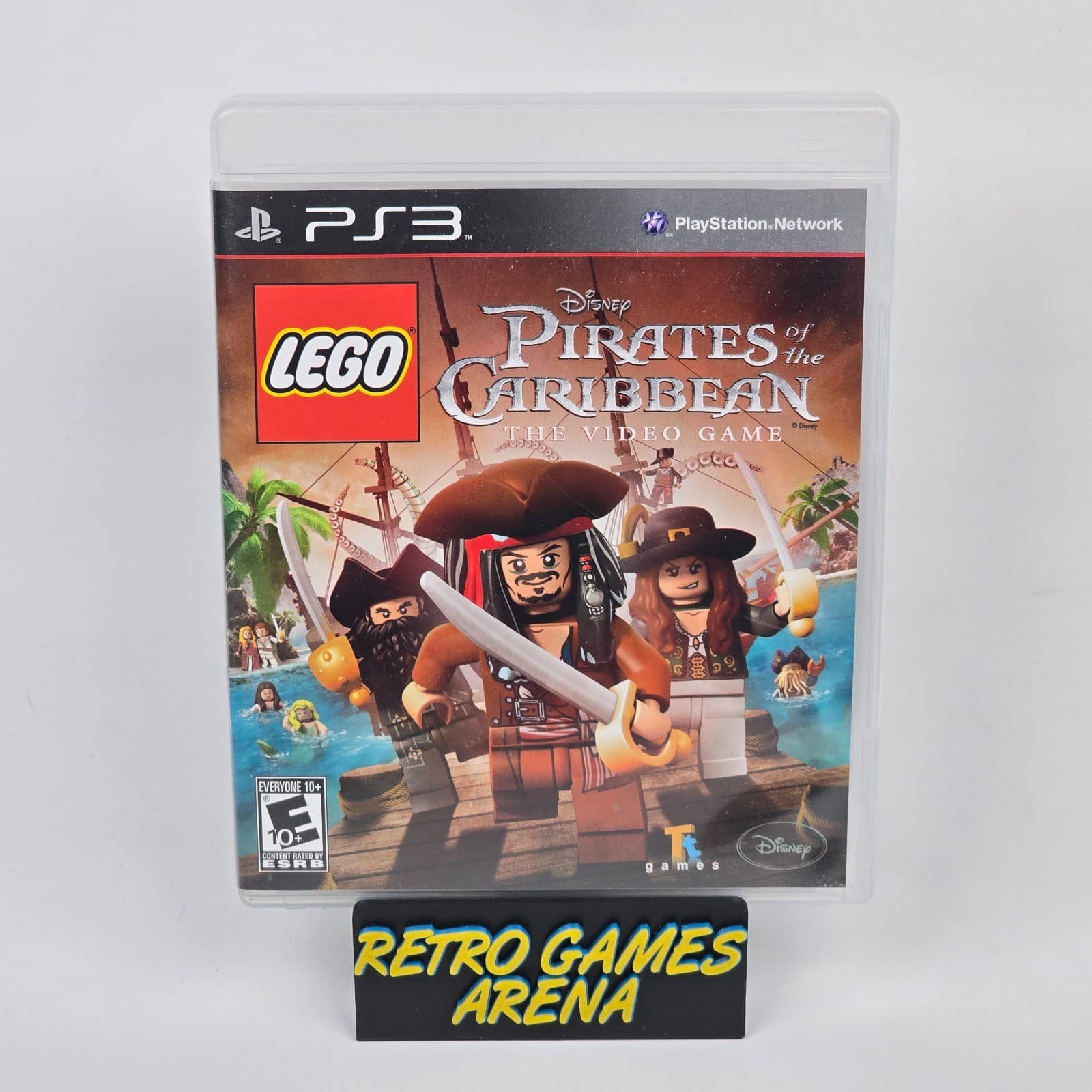 LEGO Pirates of the Caribbean: The Video Game (PlayStation 3 PS3) Case & Disc