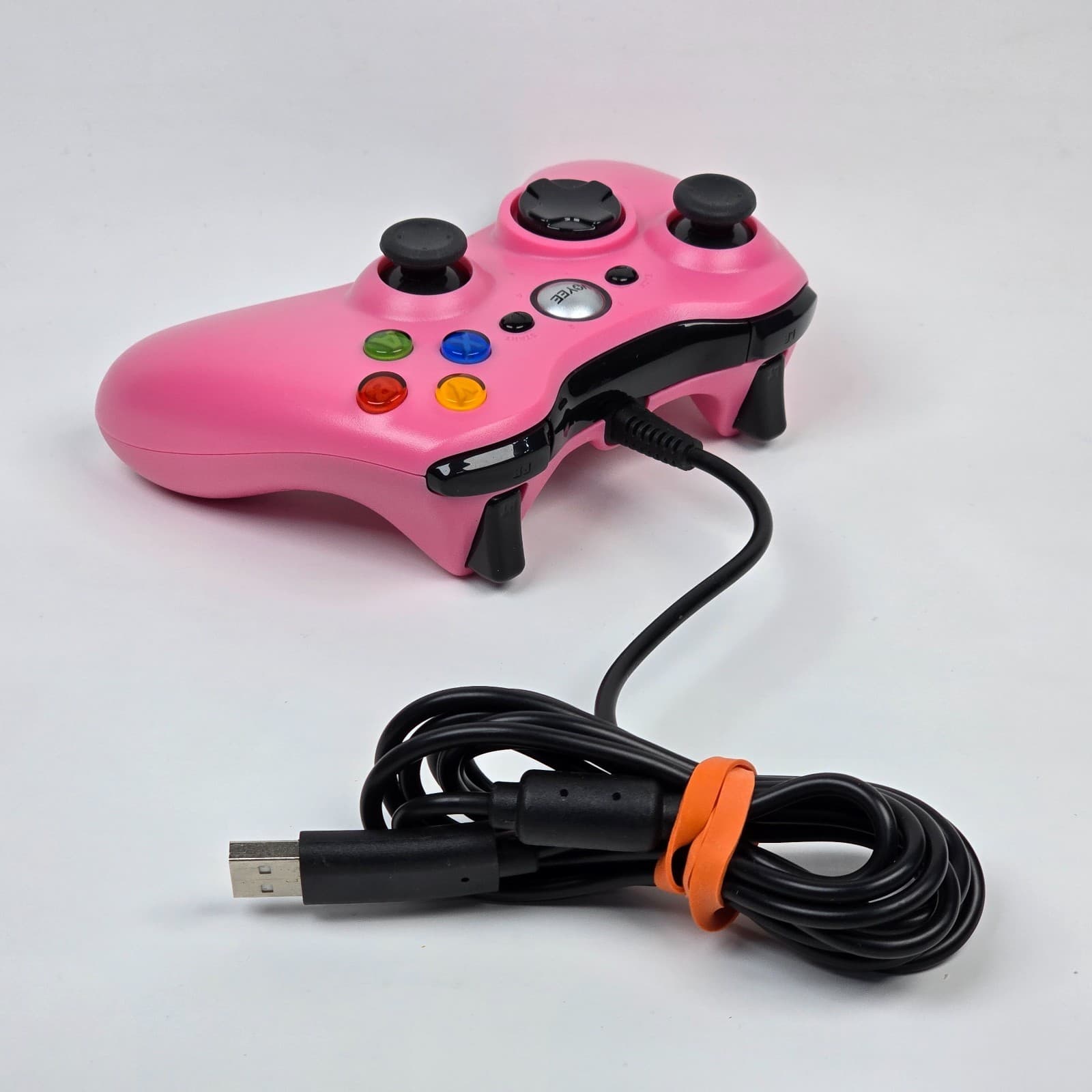 Microsoft Xbox 360 Wired Voyee Pink USB Controller Gamepad TESTED - Thumbnail 2