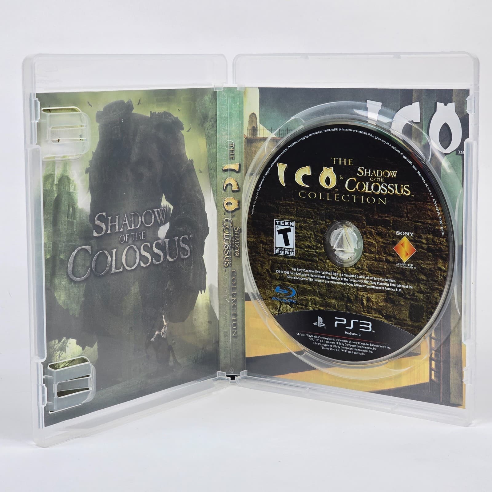 The ICO & Shadow of the Colossus Collection (PlayStation 3 PS3) Case & Disc - Thumbnail 2