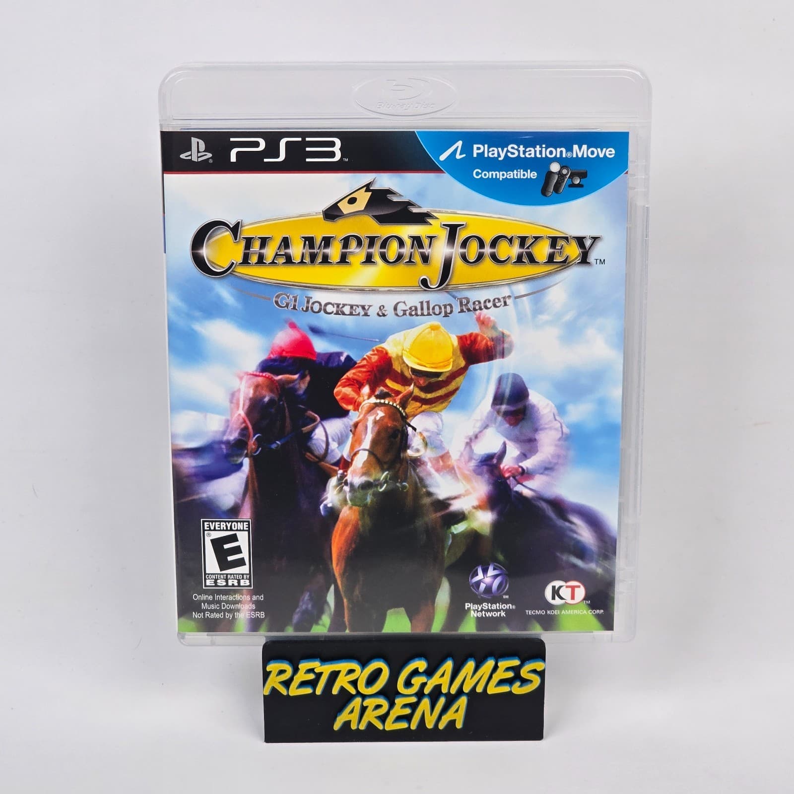 Champion Jockey: G1 Jockey & Gallop Racer (PlayStation 3 PS3) CIB COMPLETE