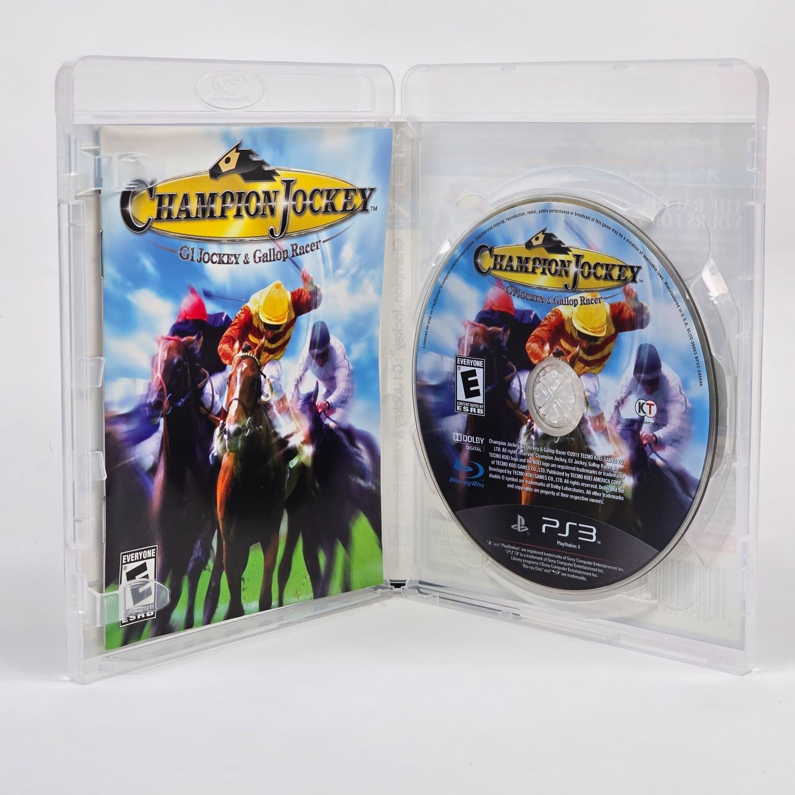Champion Jockey: G1 Jockey & Gallop Racer (PlayStation 3 PS3) CIB COMPLETE - Thumbnail 2