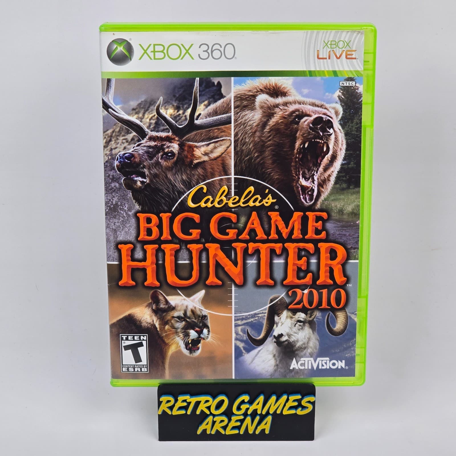 Cabela's Big Game Hunter 2010 (Xbox 360) Case & Disc